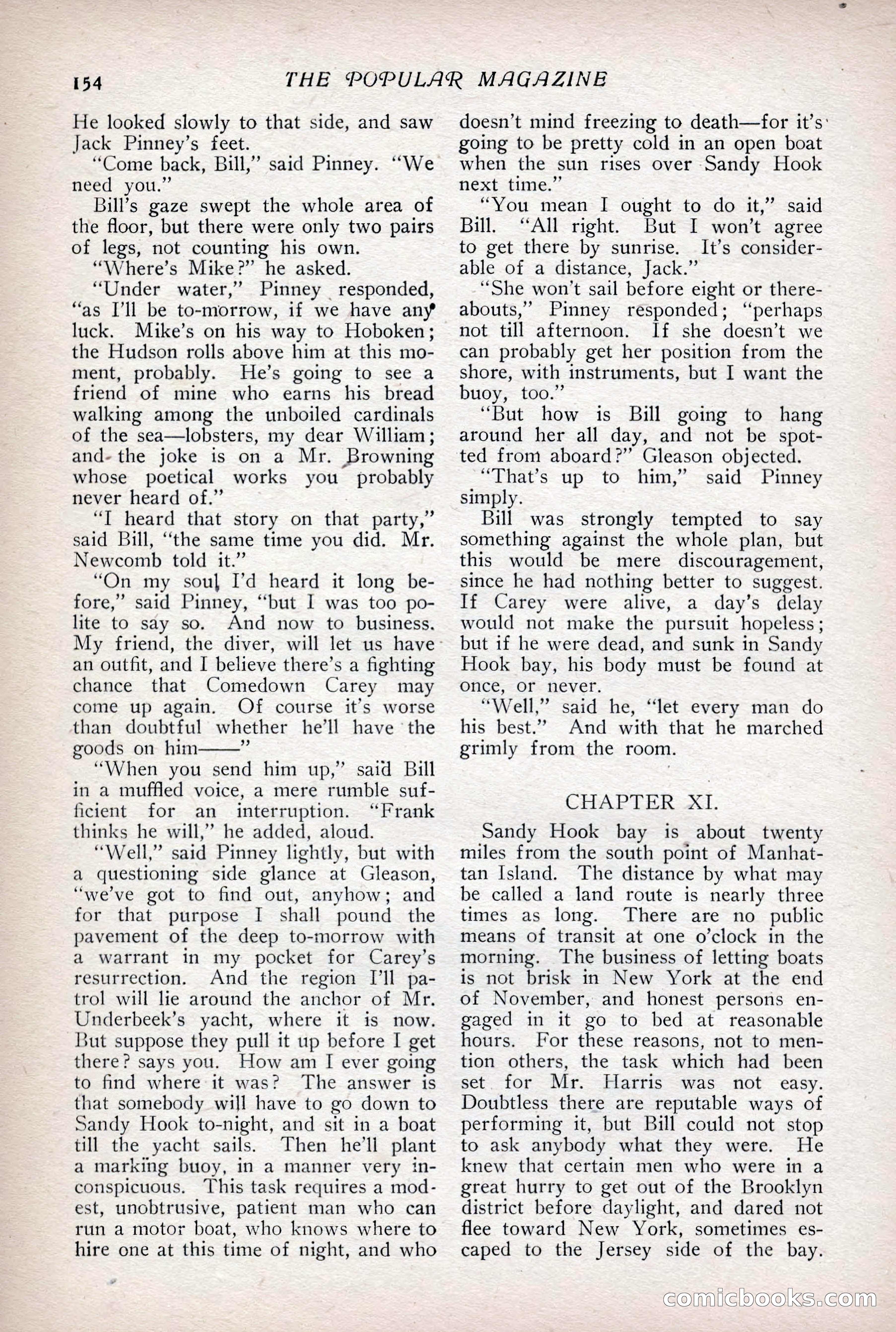 The Popular Magazine, Vol. 31, No. 4 — page 157 of 263