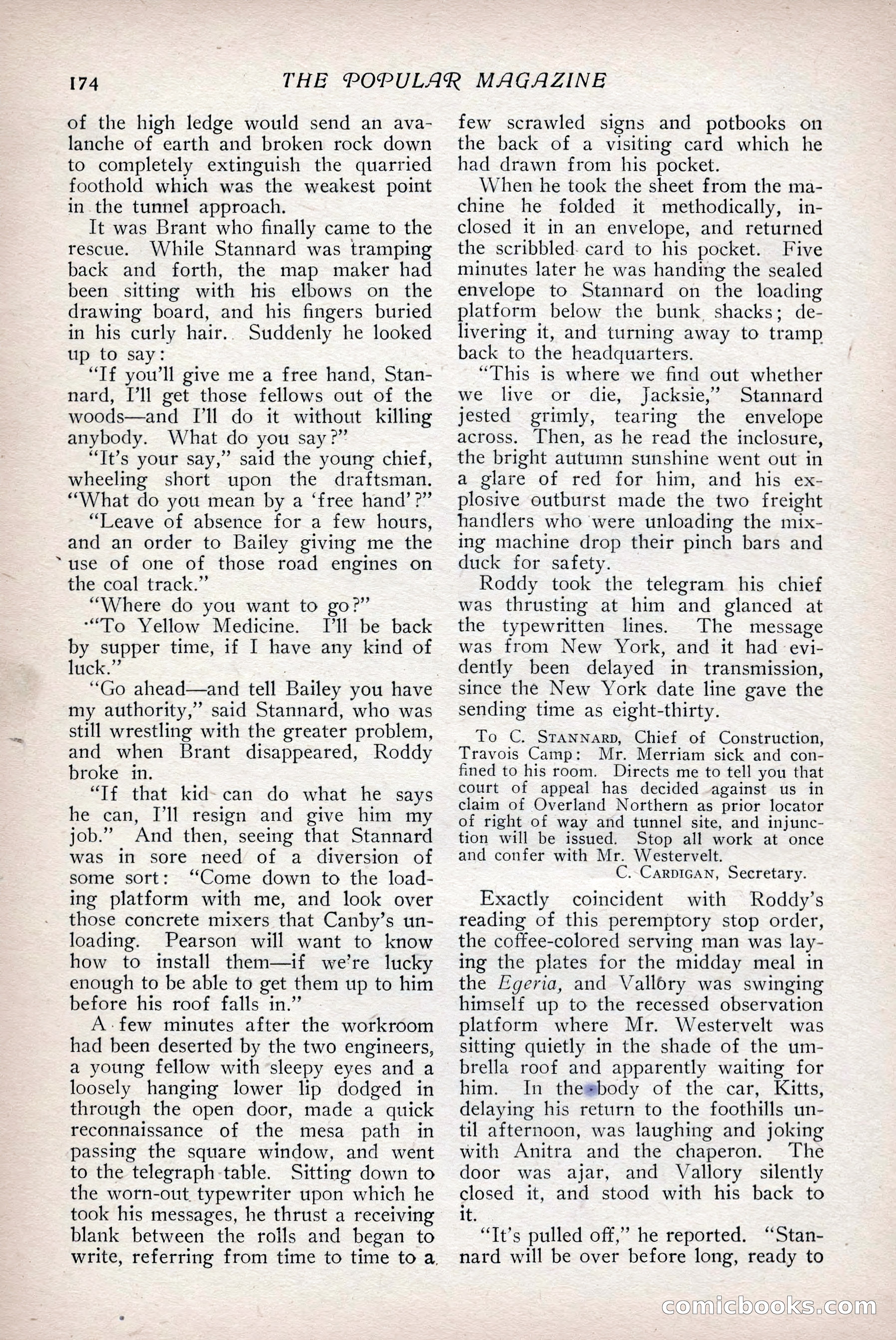 The Popular Magazine, Vol. 31, No. 4 — page 177 of 263