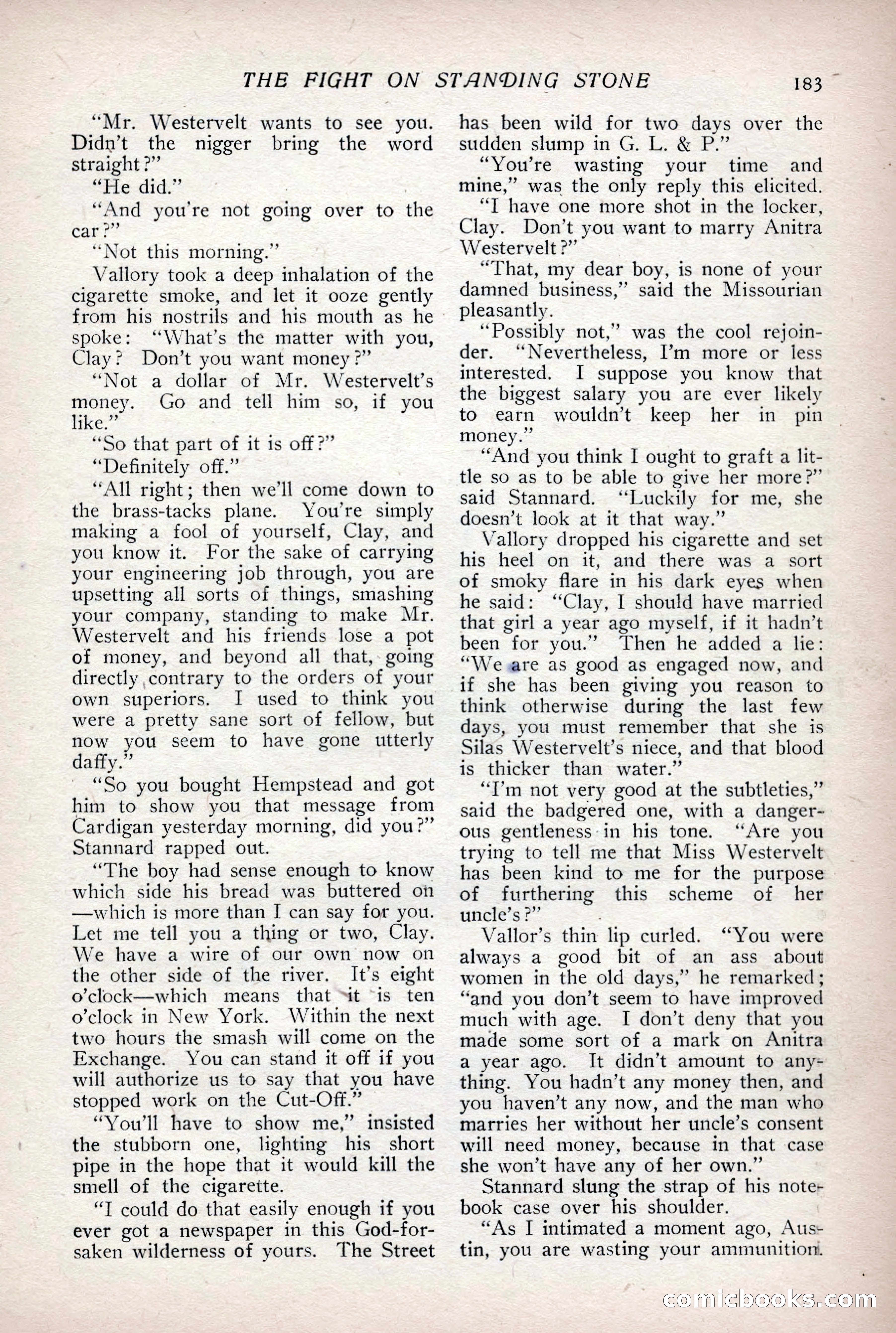 The Popular Magazine, Vol. 31, No. 4 — page 186 of 263