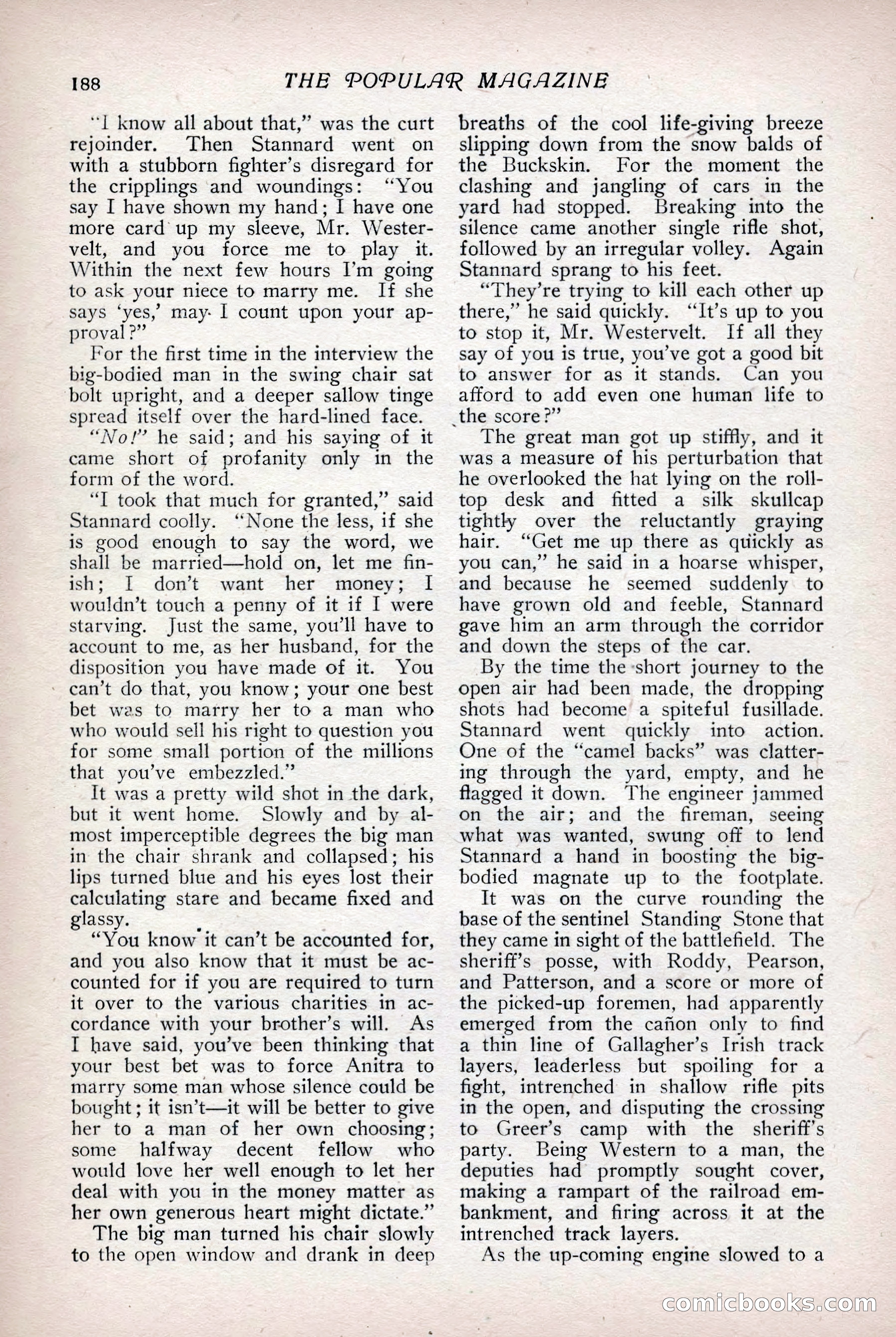 The Popular Magazine, Vol. 31, No. 4 — page 191 of 263
