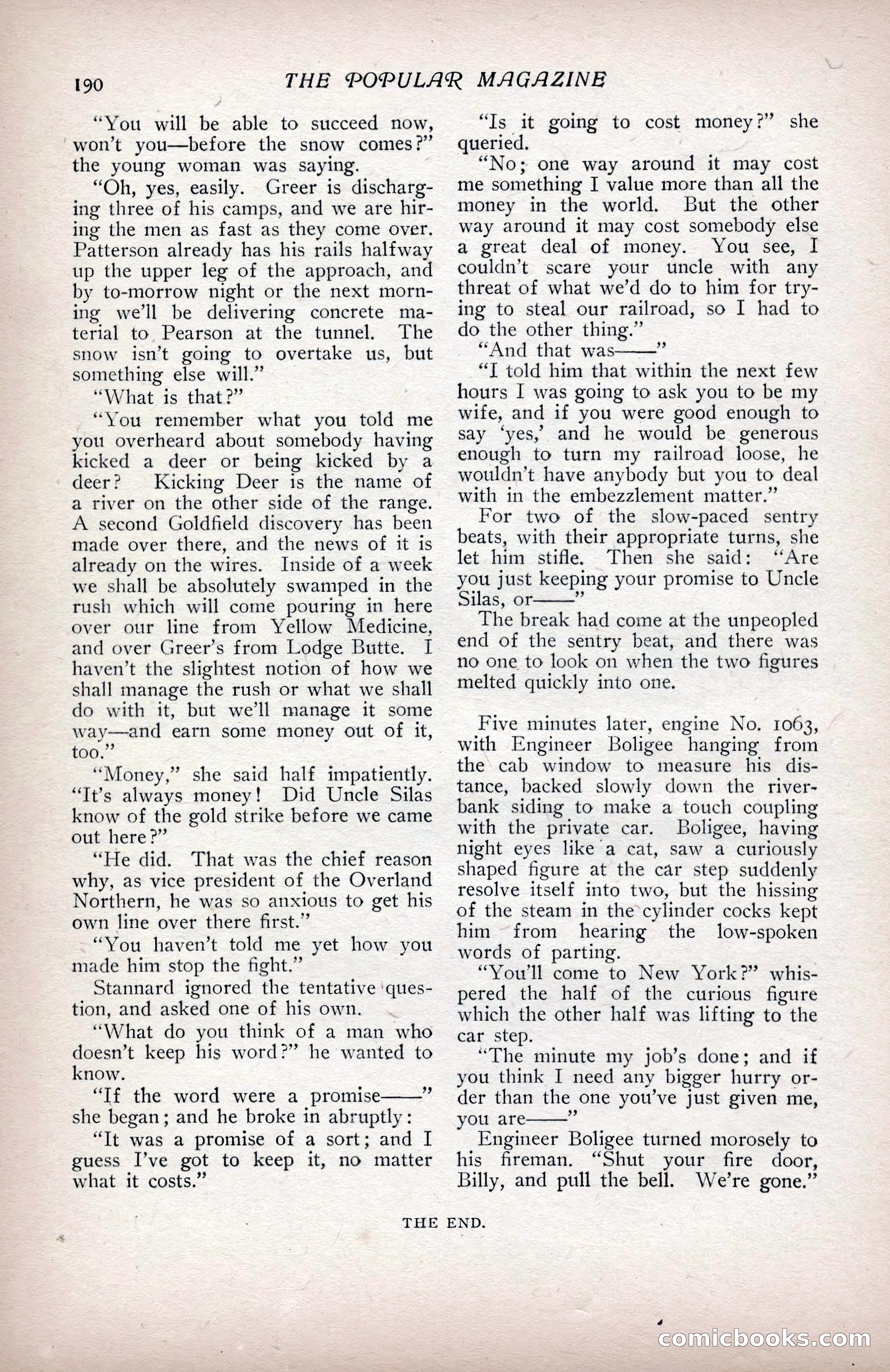 The Popular Magazine, Vol. 31, No. 4 — page 193 of 263