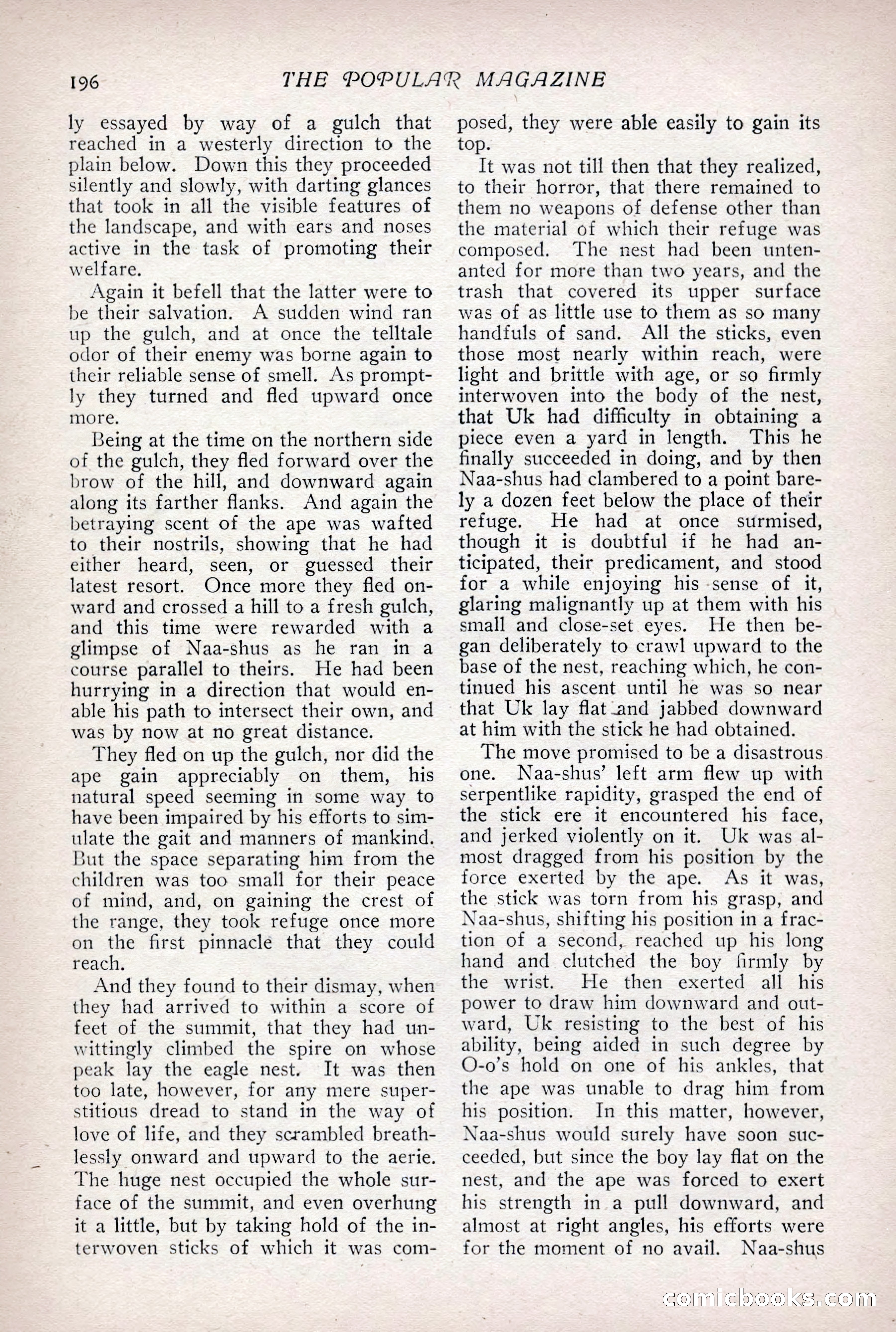 The Popular Magazine, Vol. 31, No. 4 — page 199 of 263
