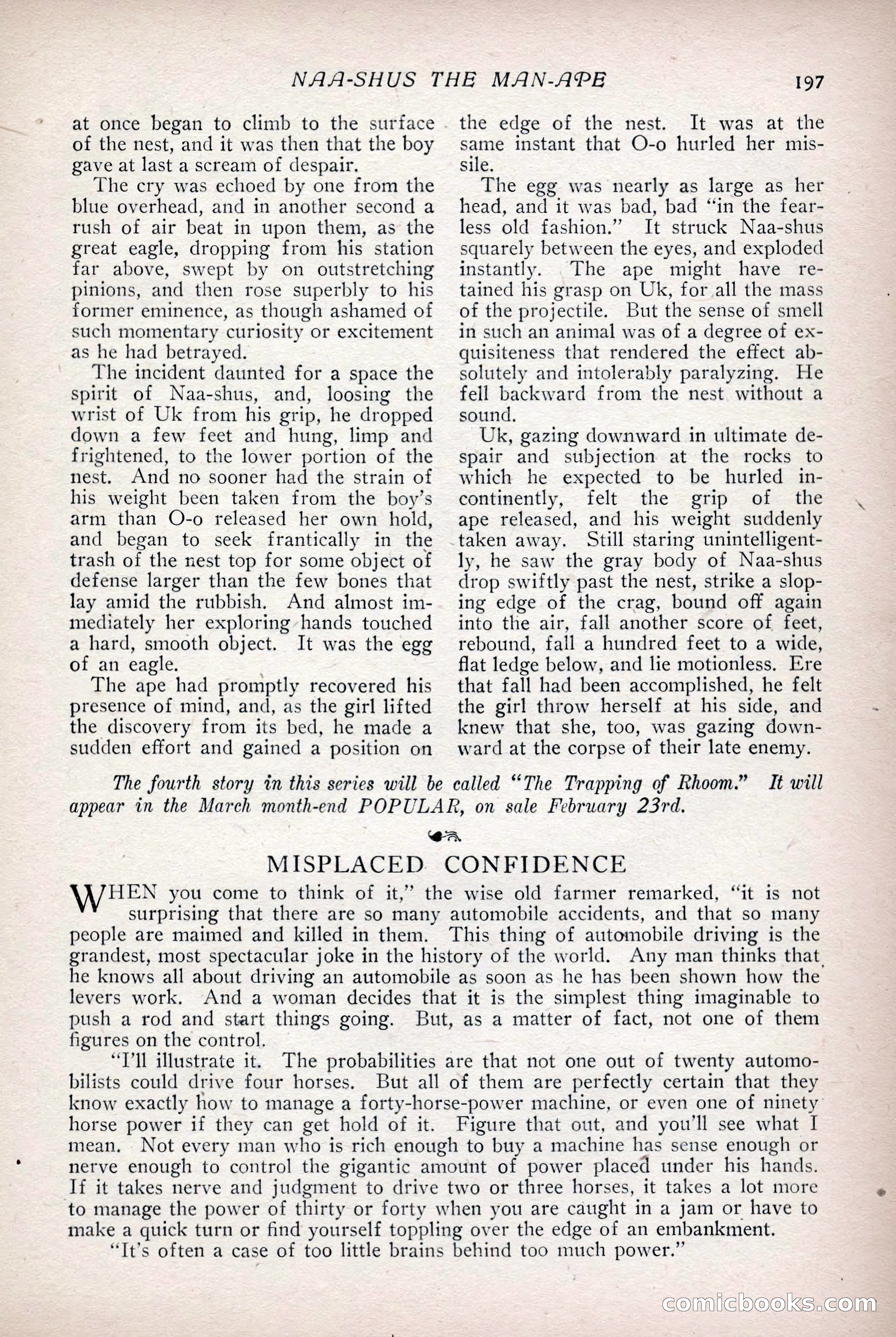 The Popular Magazine, Vol. 31, No. 4 — page 200 of 263