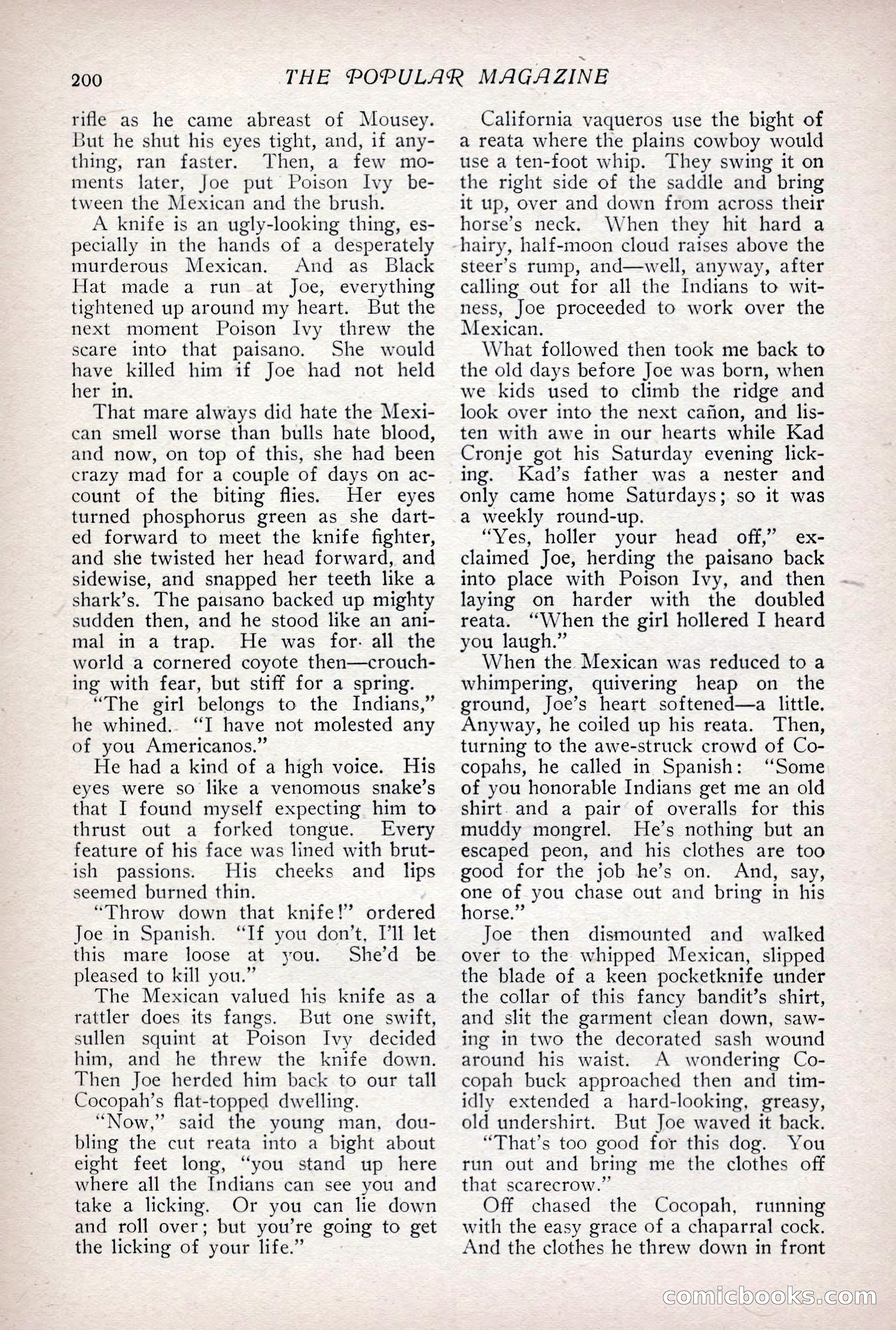 The Popular Magazine, Vol. 31, No. 4 — page 203 of 263
