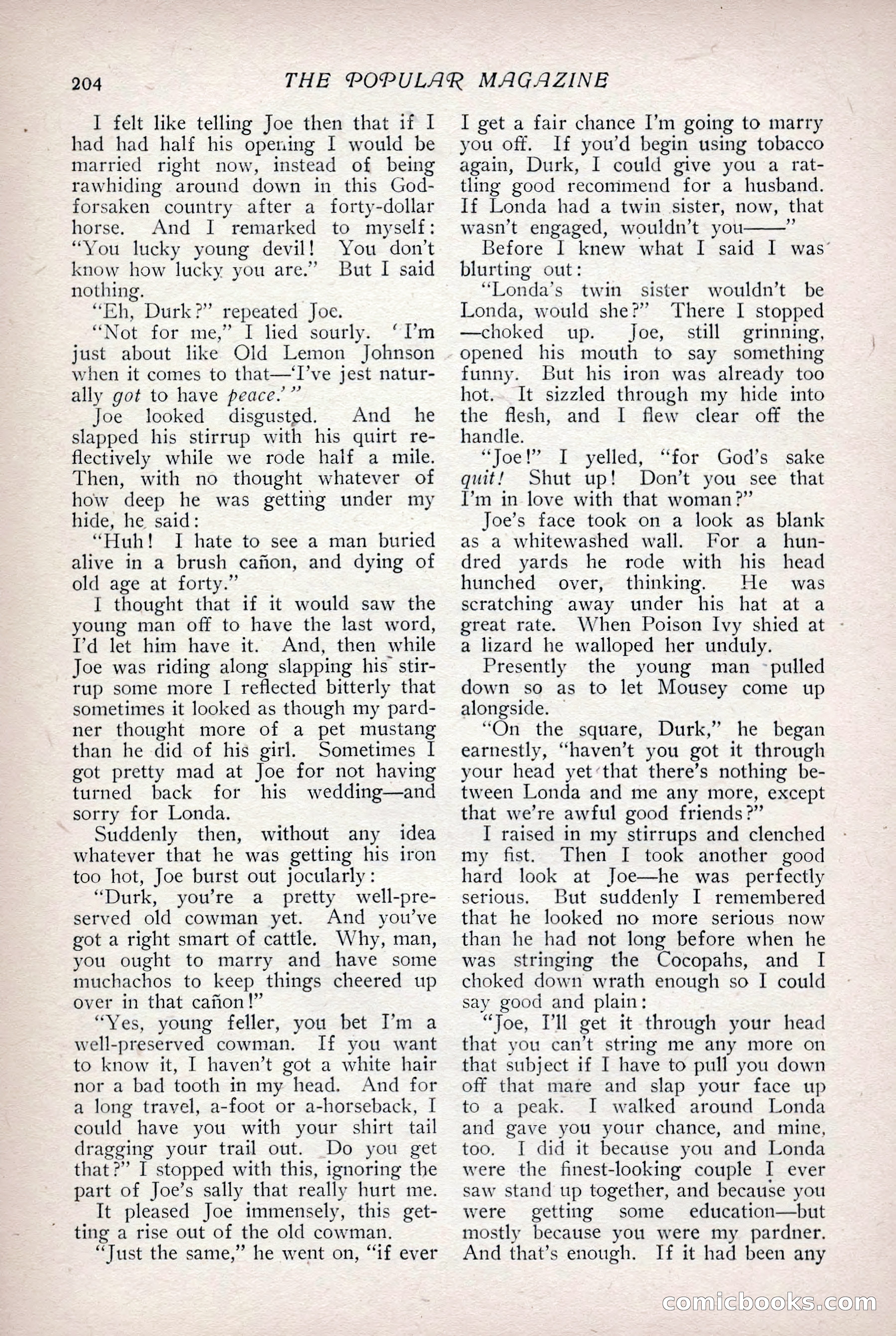 The Popular Magazine, Vol. 31, No. 4 — page 207 of 263