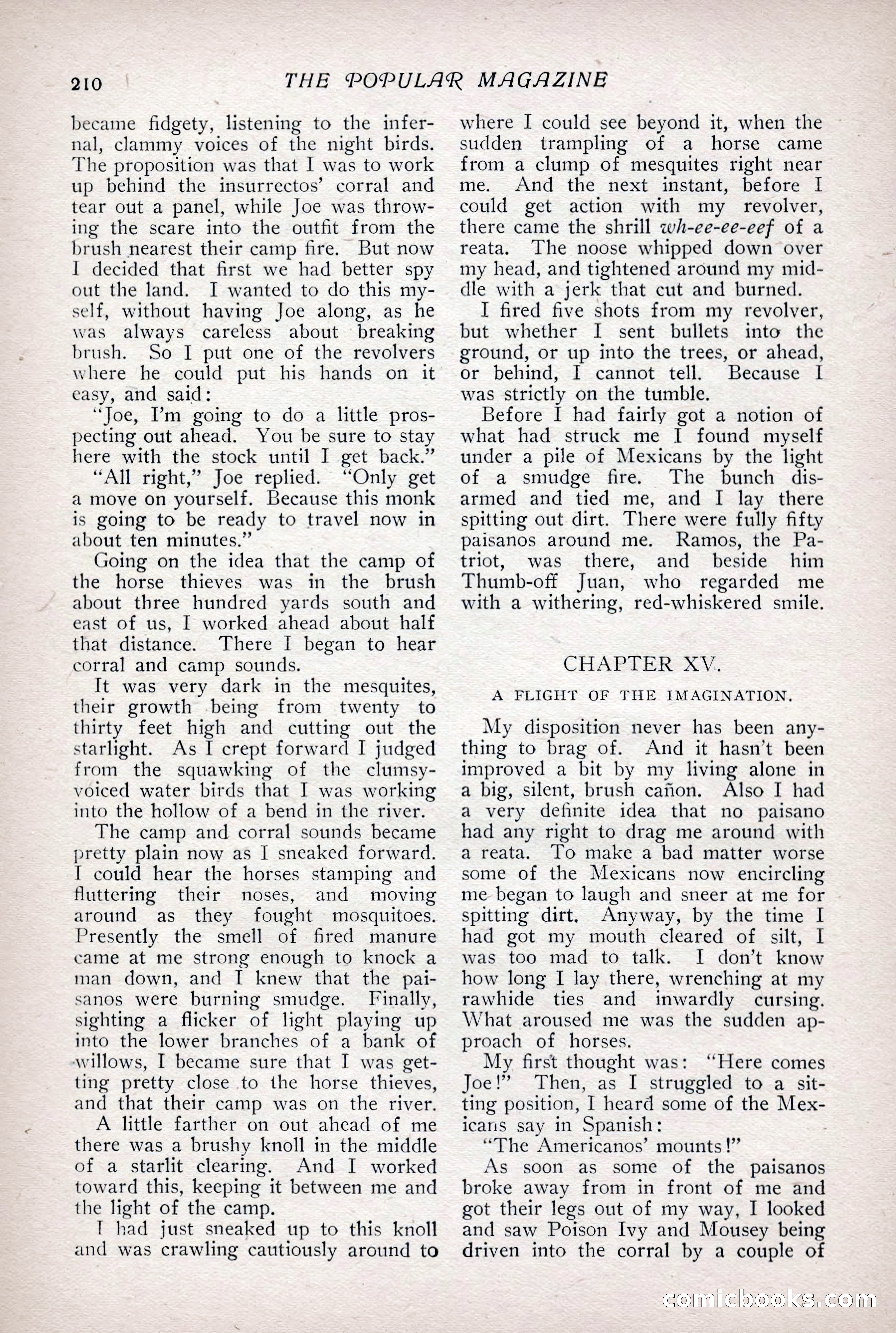 The Popular Magazine, Vol. 31, No. 4 — page 213 of 263