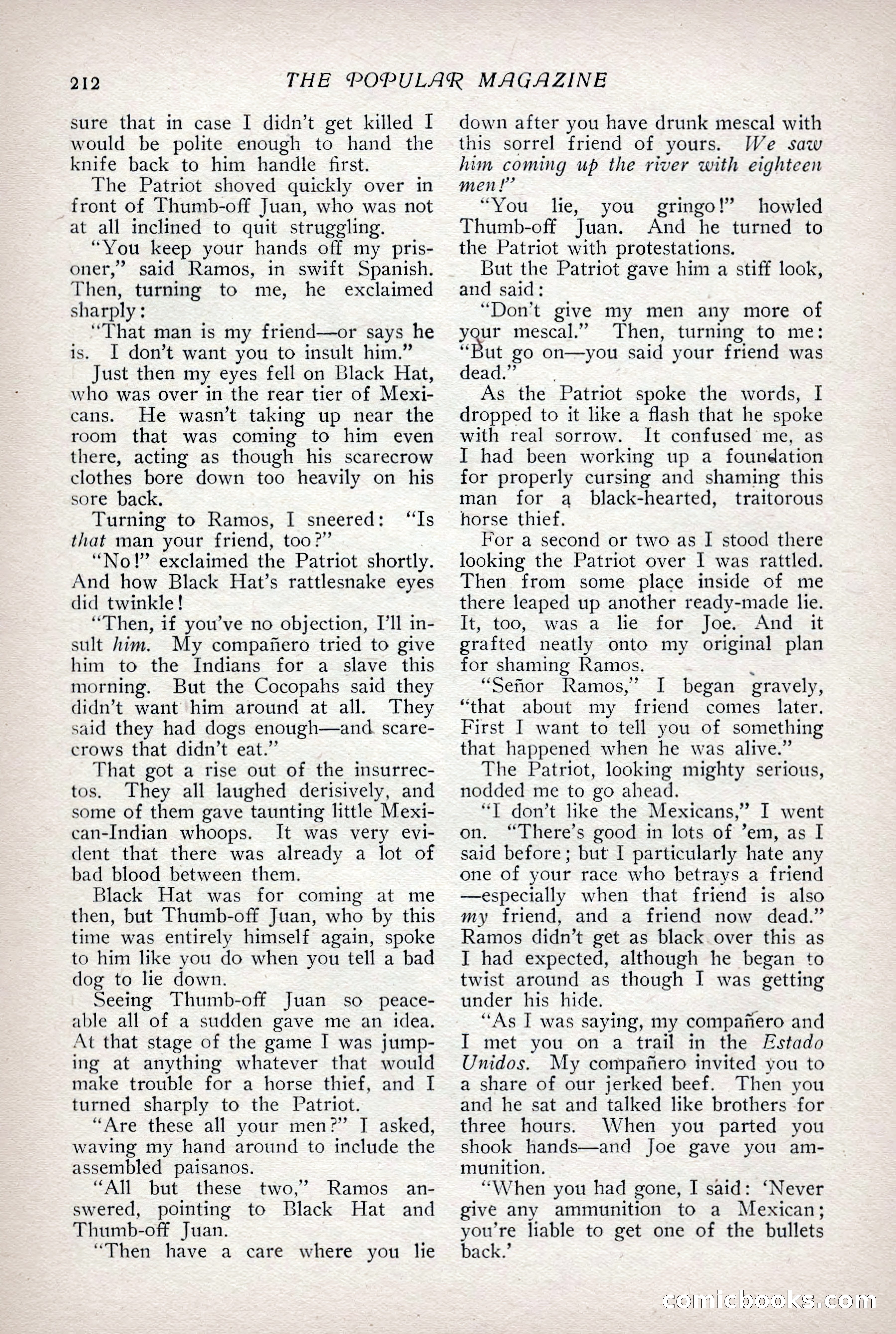The Popular Magazine, Vol. 31, No. 4 — page 215 of 263