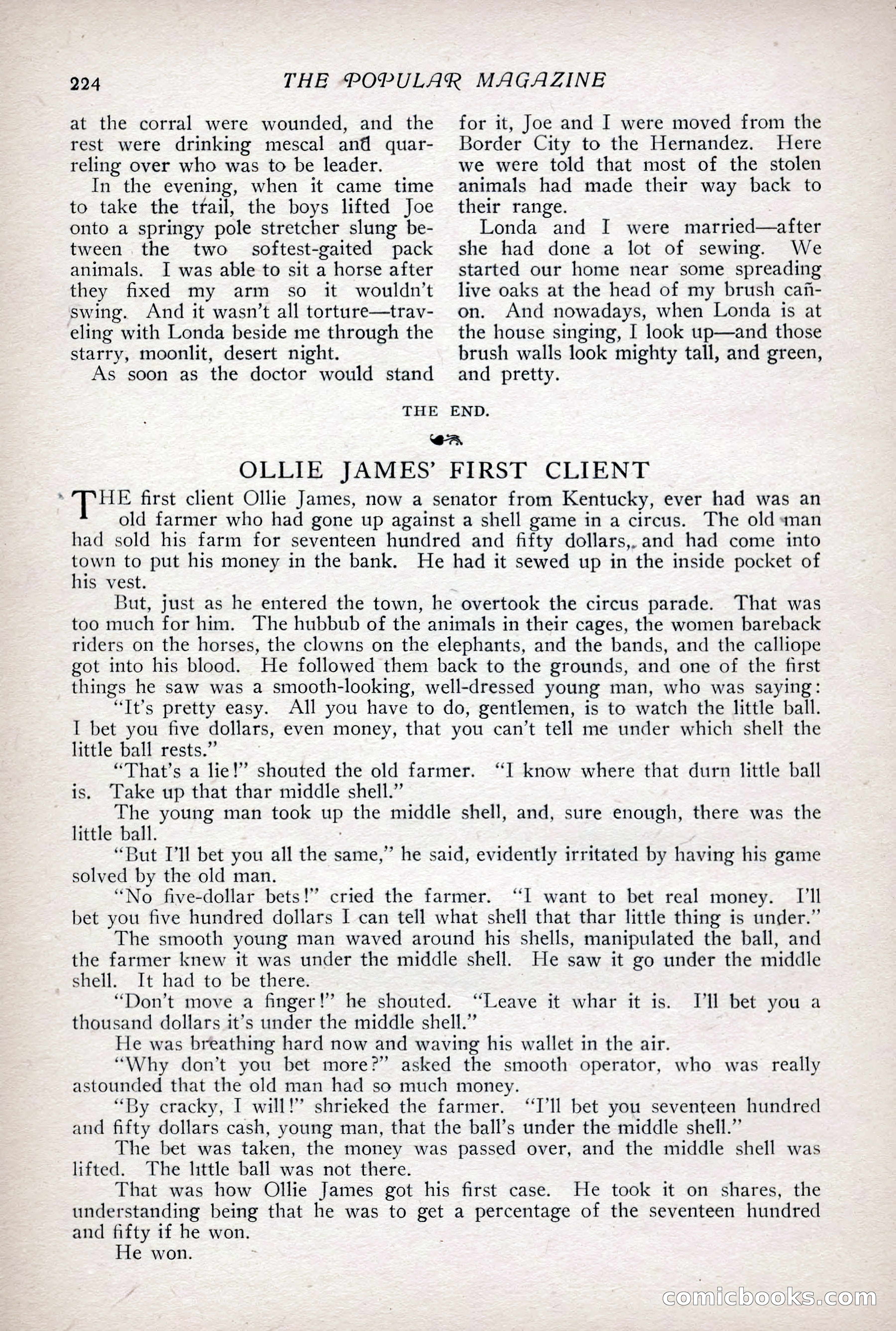The Popular Magazine, Vol. 31, No. 4 — page 227 of 263