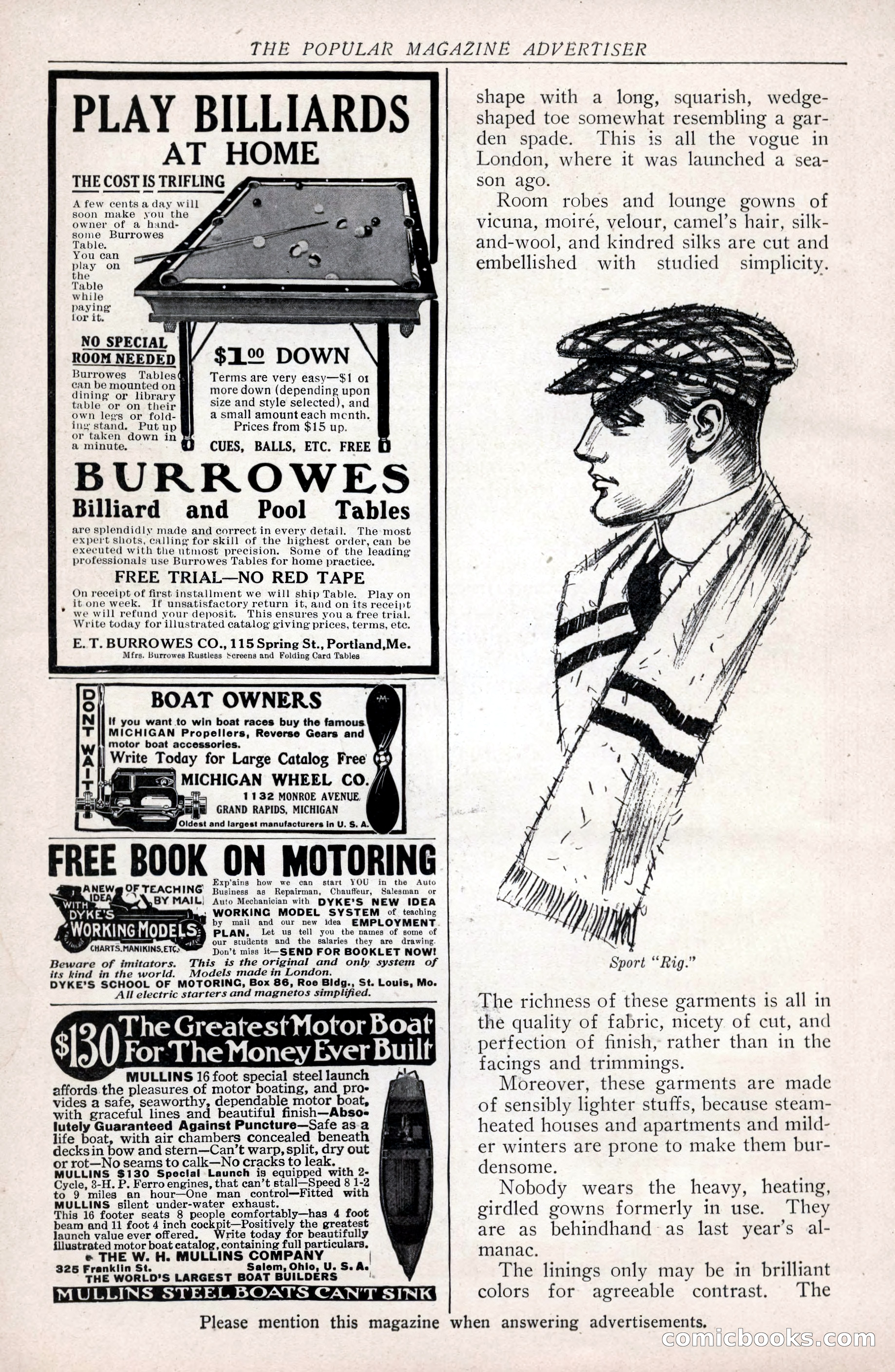 The Popular Magazine, Vol. 31, No. 4 — page 239 of 263