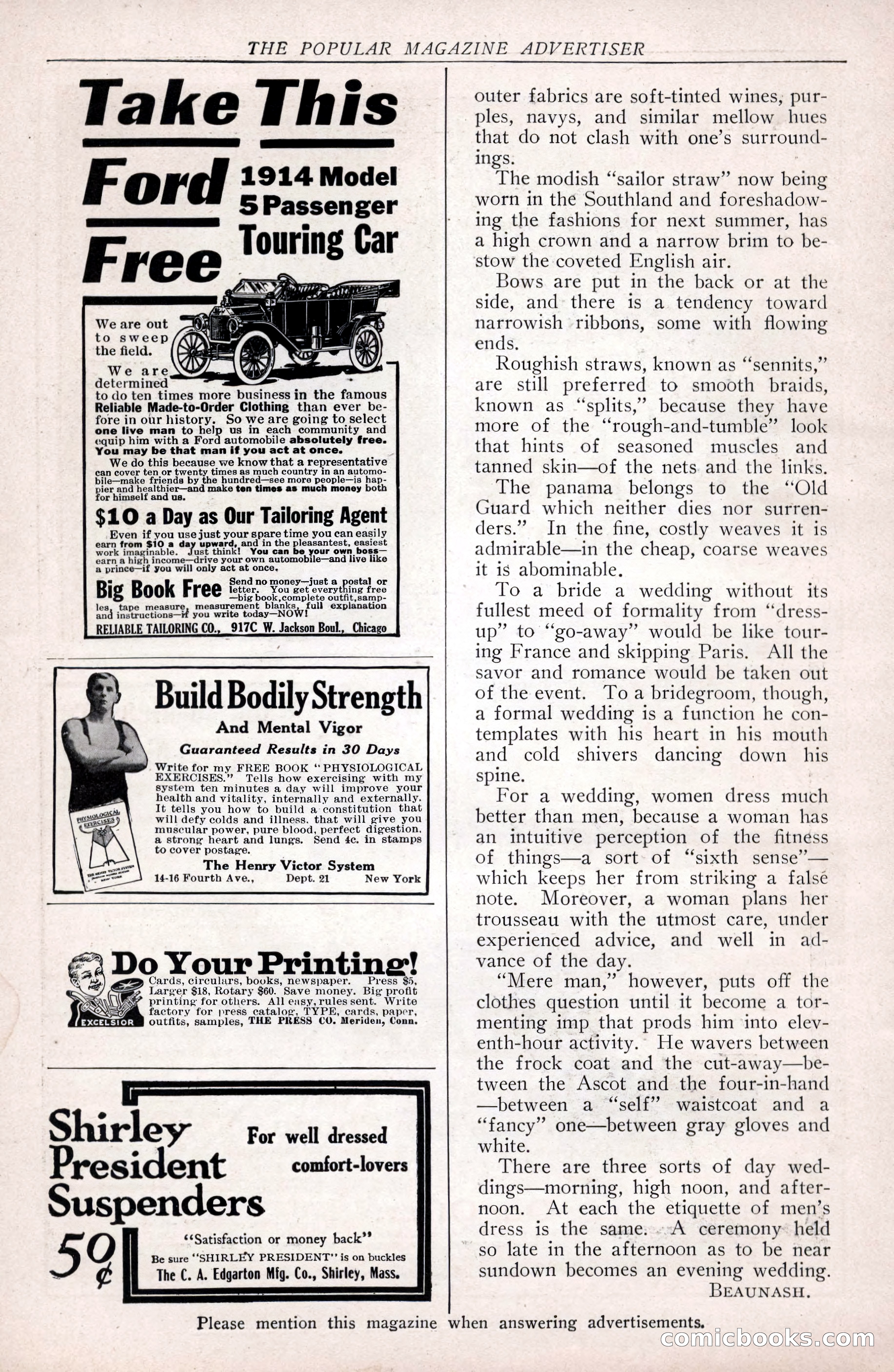 The Popular Magazine, Vol. 31, No. 4 — page 241 of 263