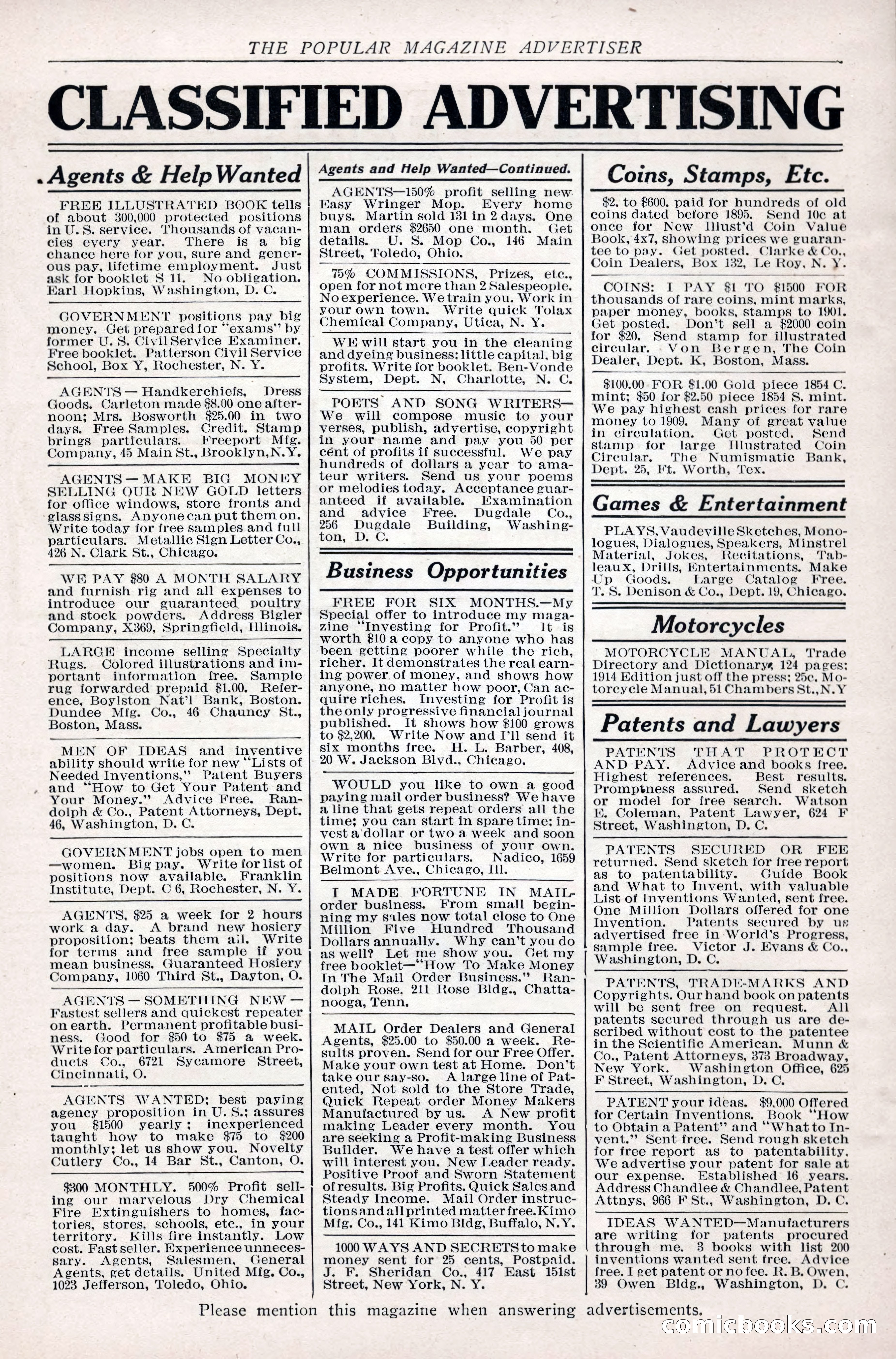 The Popular Magazine, Vol. 31, No. 4 — page 253 of 263