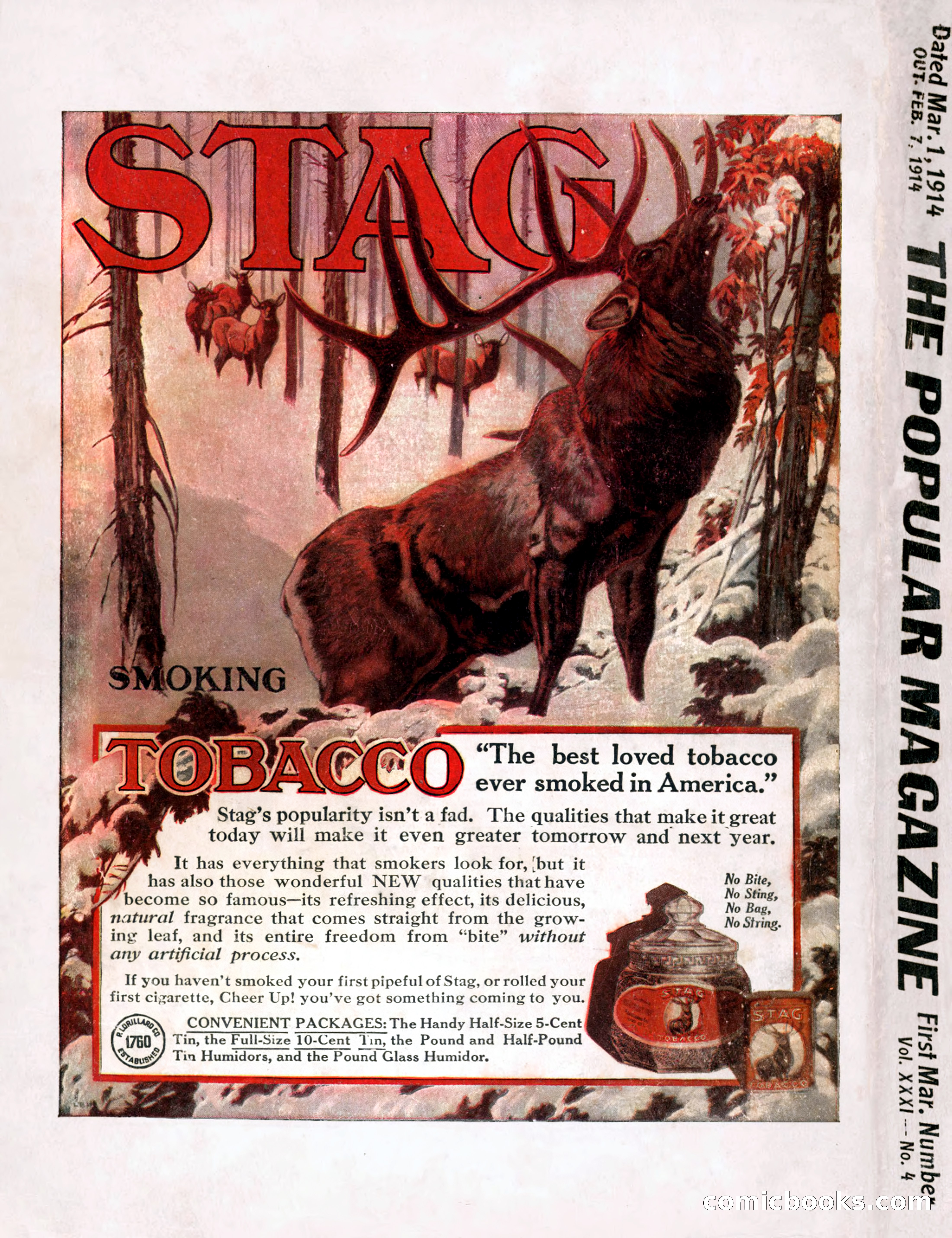 The Popular Magazine, Vol. 31, No. 4 — page 263 of 263