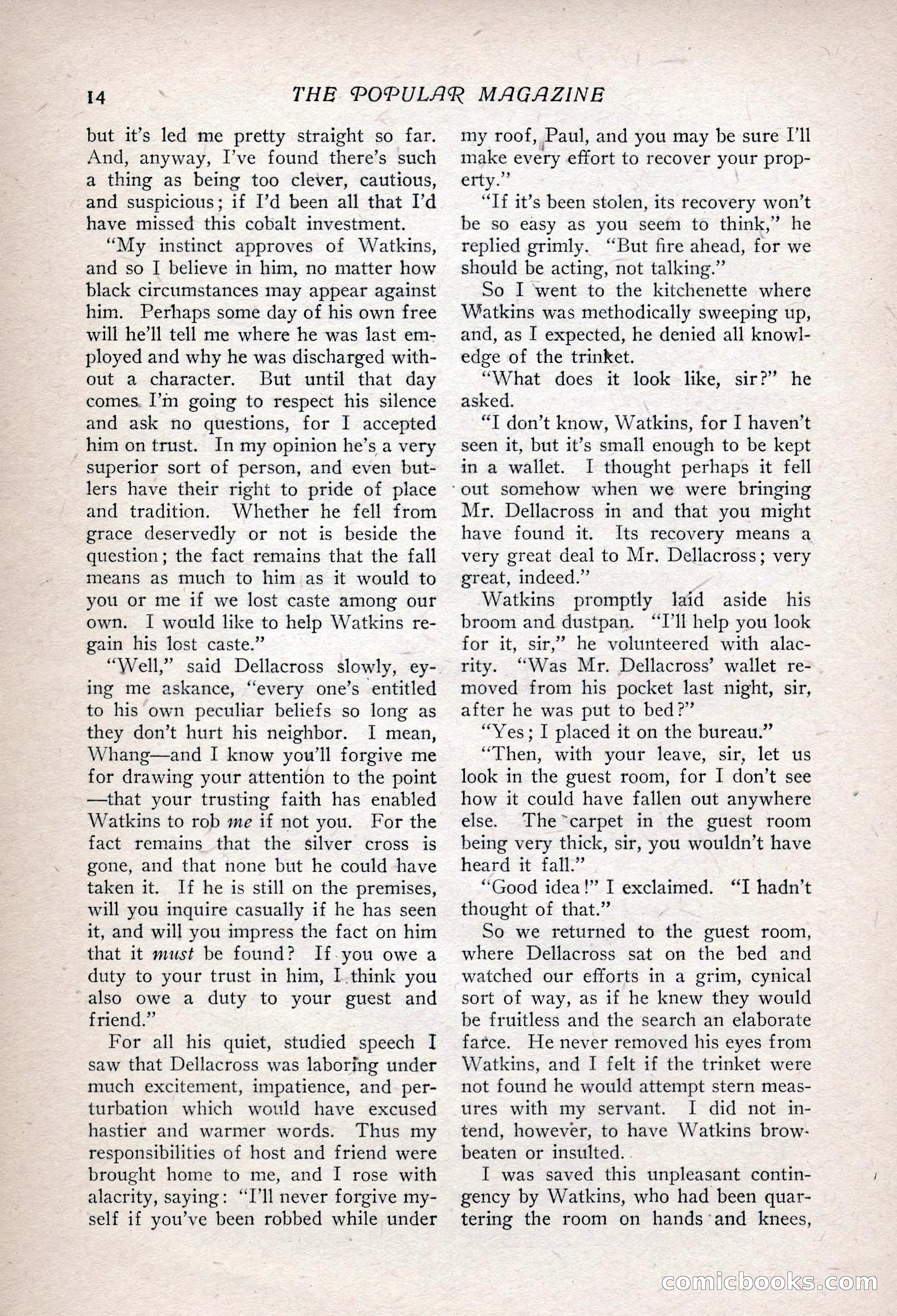 The Popular Magazine, Vol. 35, No. 6 — page 24 of 252