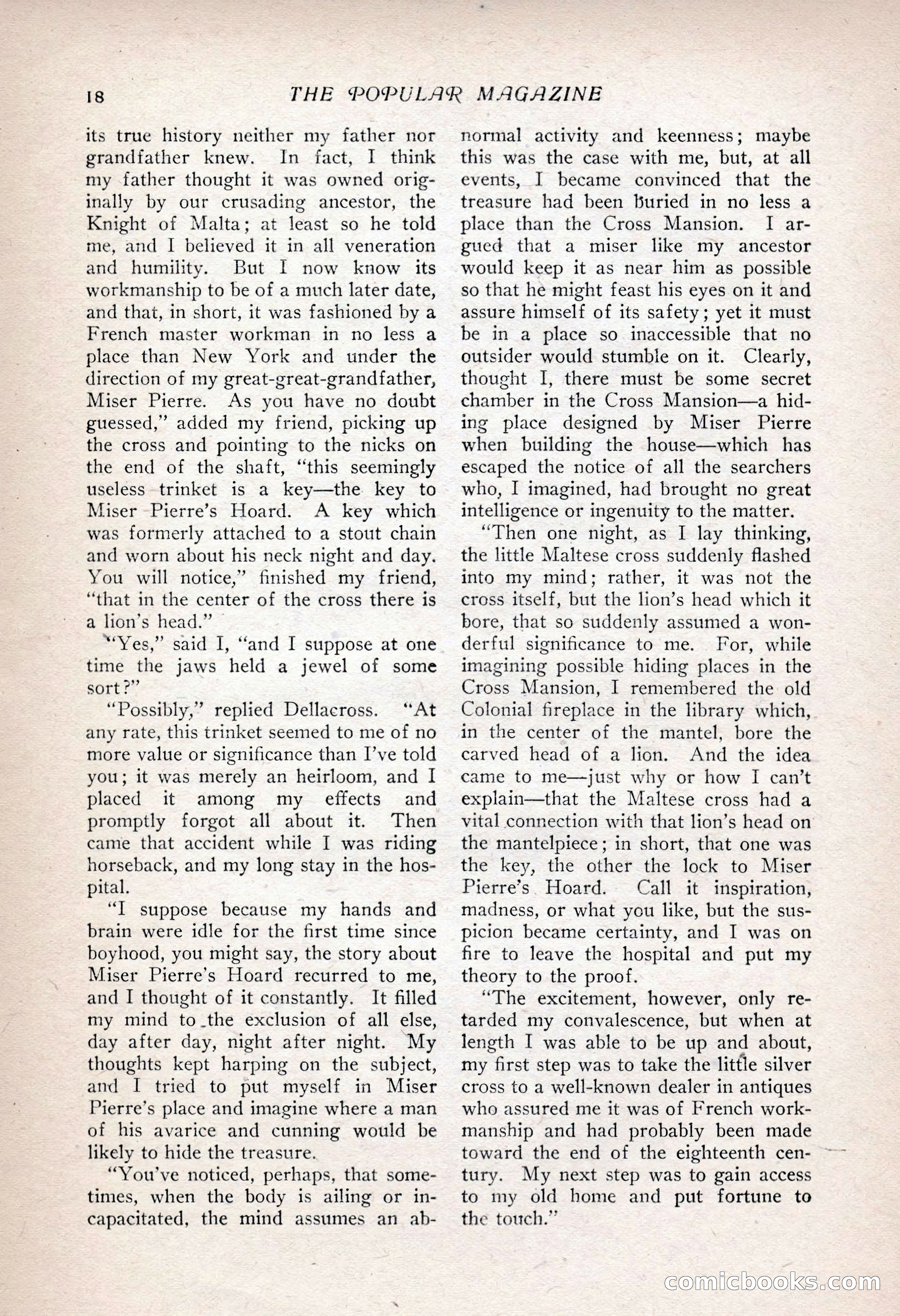 The Popular Magazine, Vol. 35, No. 6 — page 28 of 252
