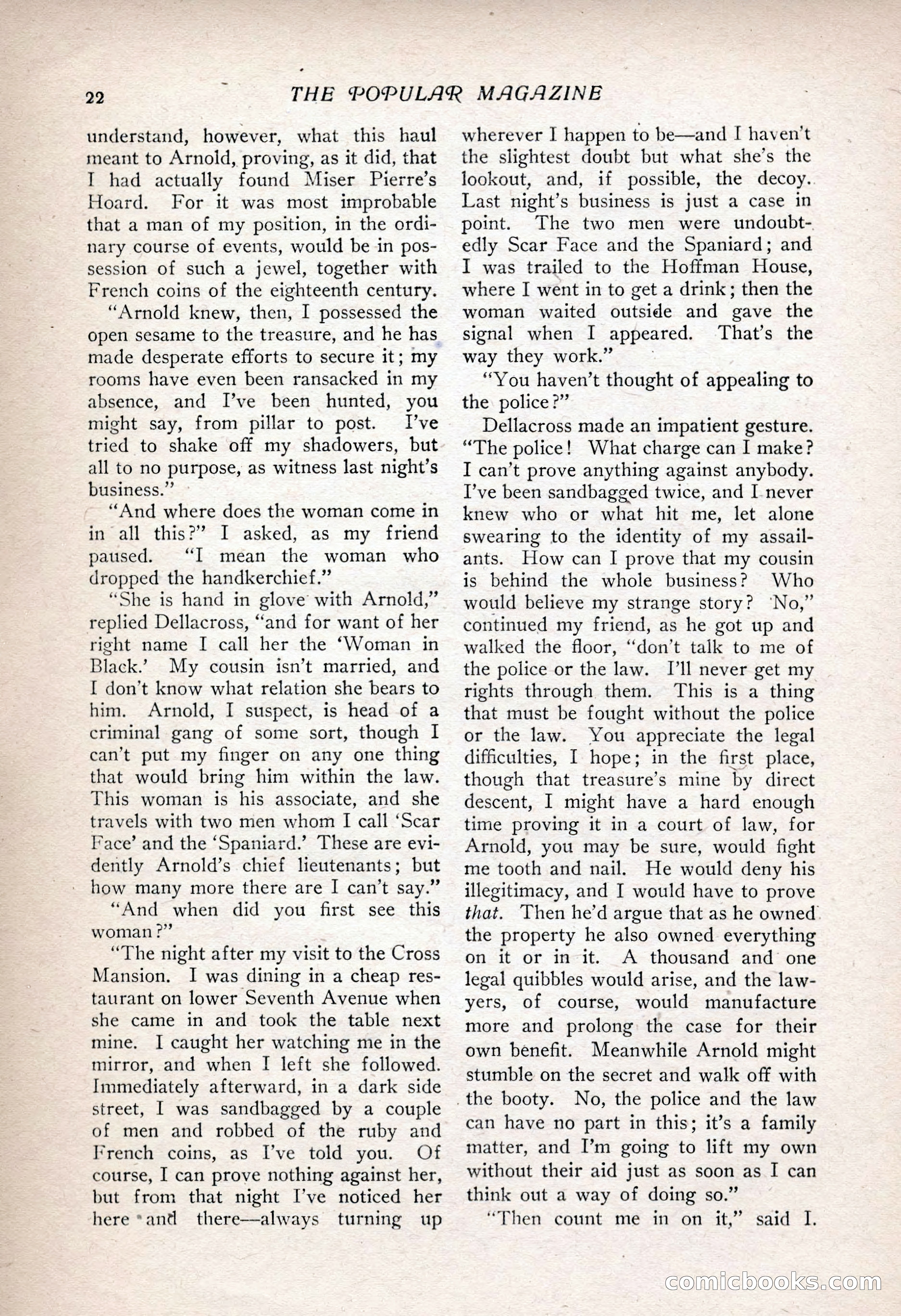 The Popular Magazine, Vol. 35, No. 6 — page 32 of 252