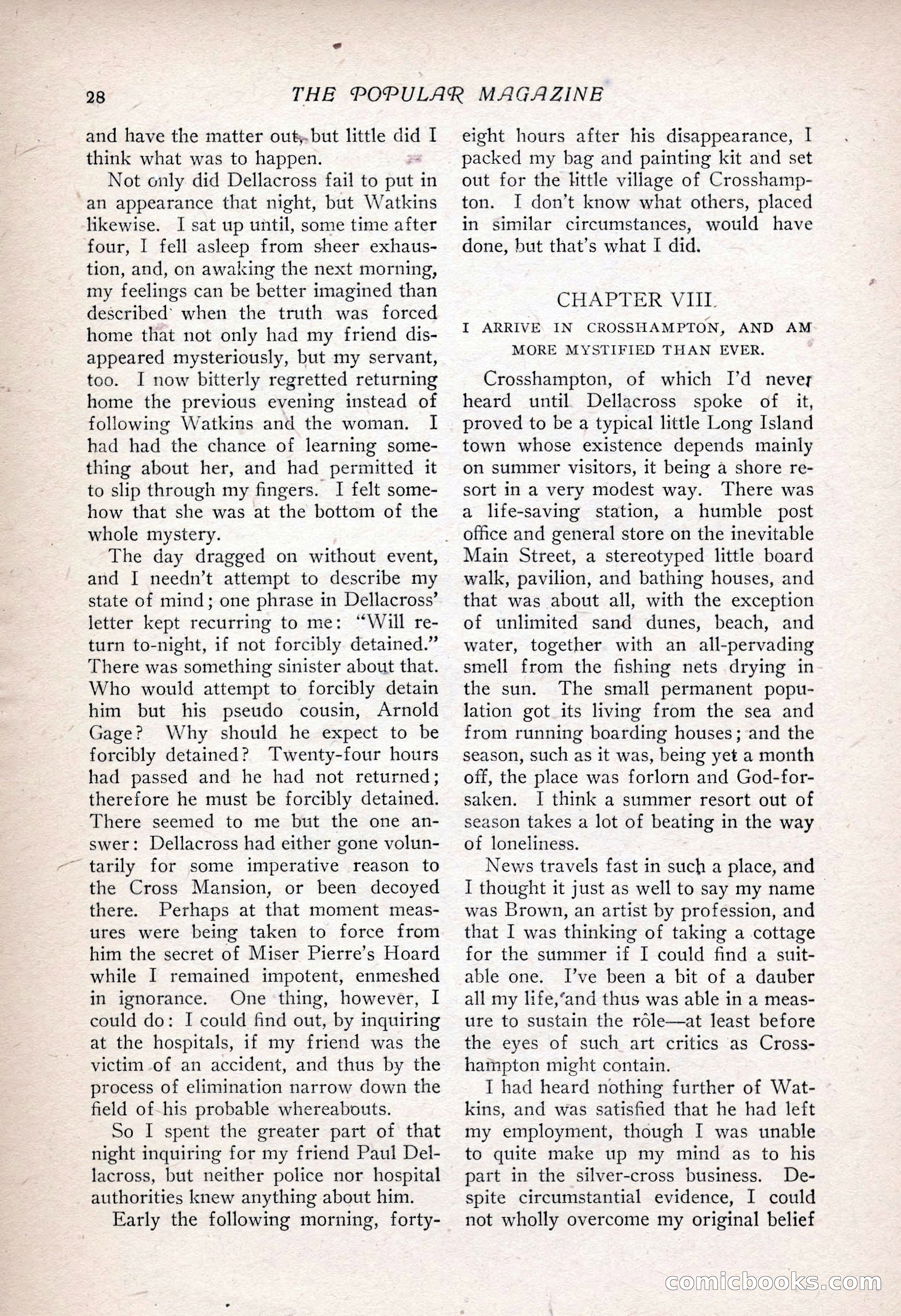 The Popular Magazine, Vol. 35, No. 6 — page 38 of 252