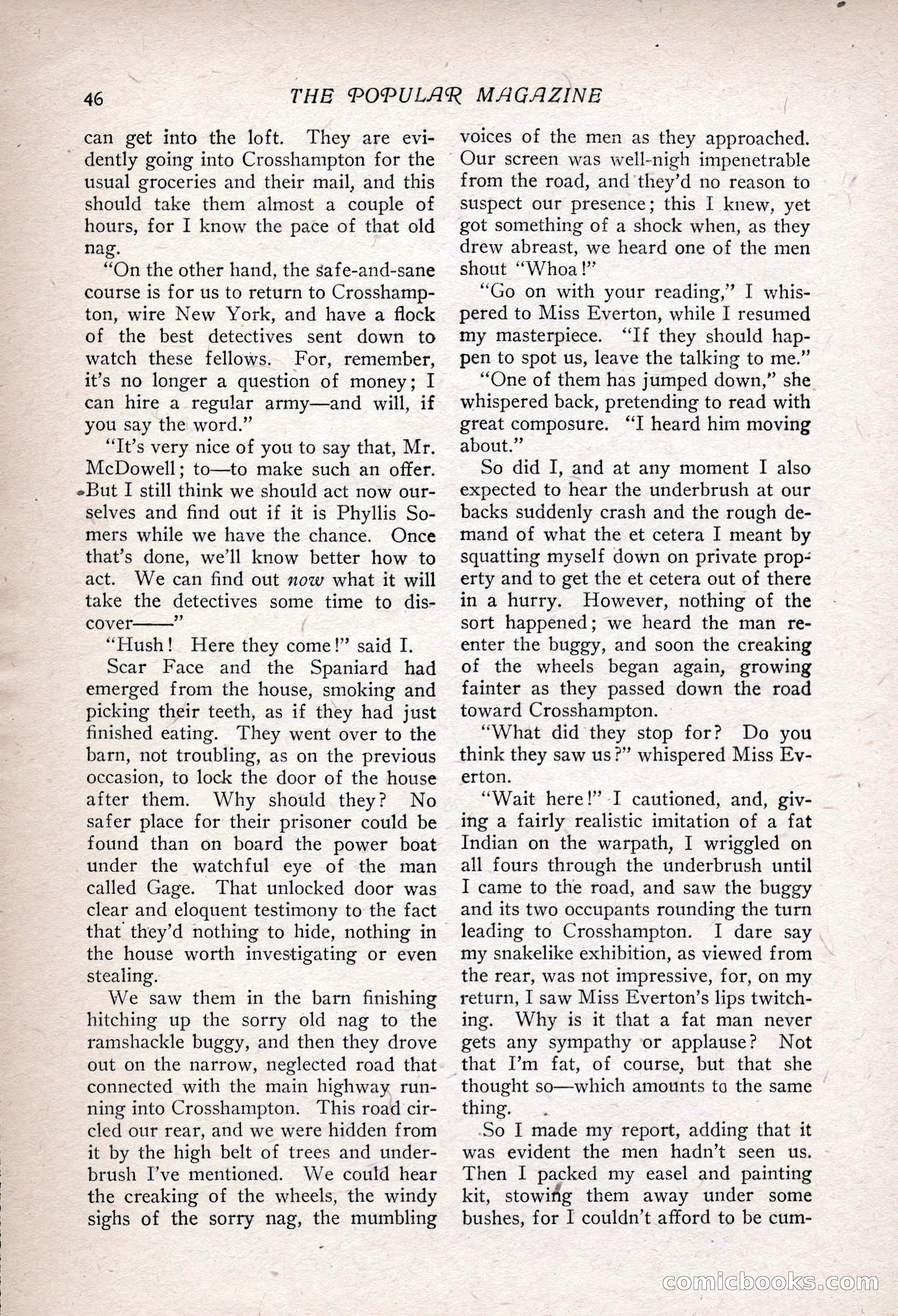 The Popular Magazine, Vol. 35, No. 6 — page 56 of 252