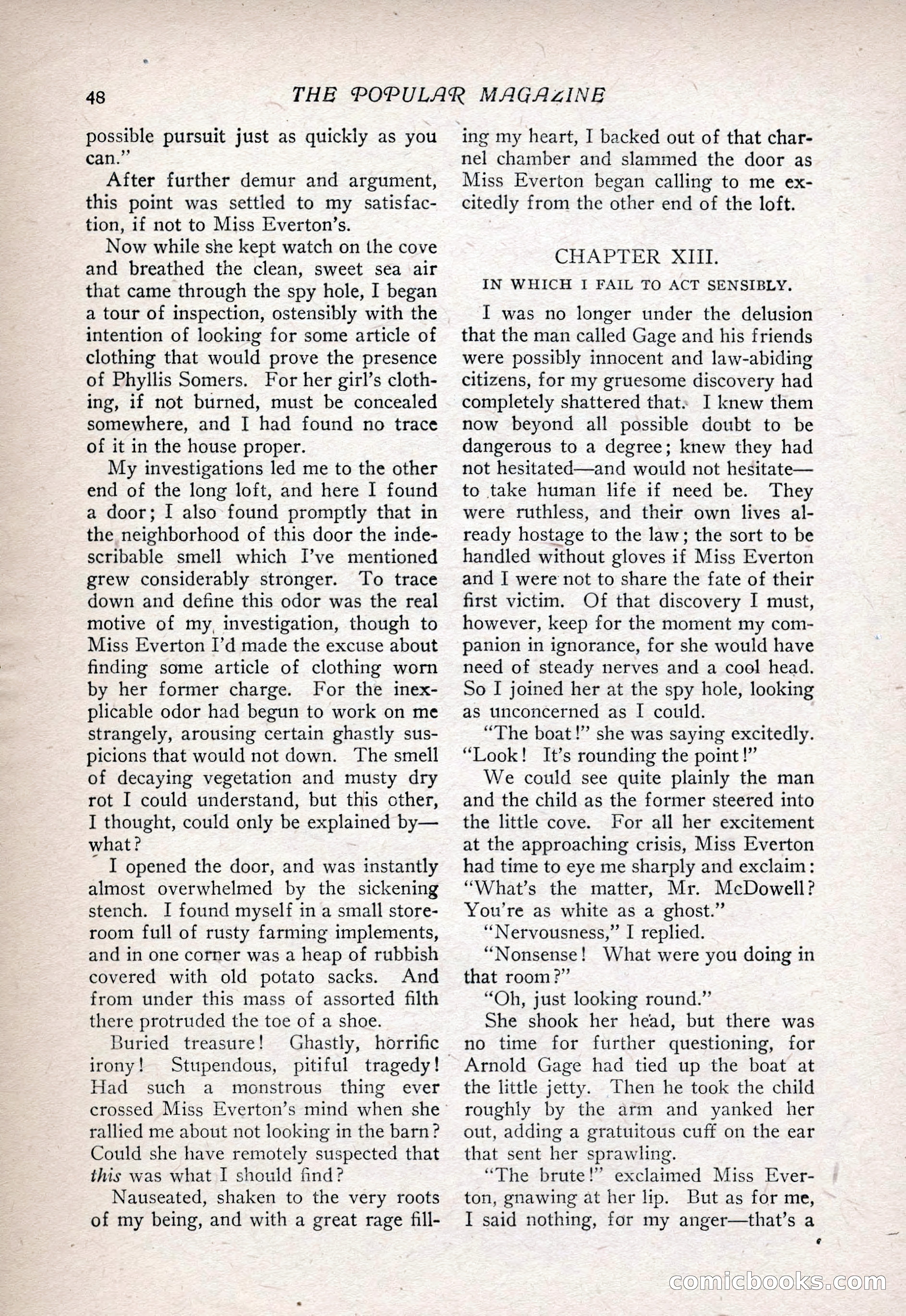 The Popular Magazine, Vol. 35, No. 6 — page 58 of 252