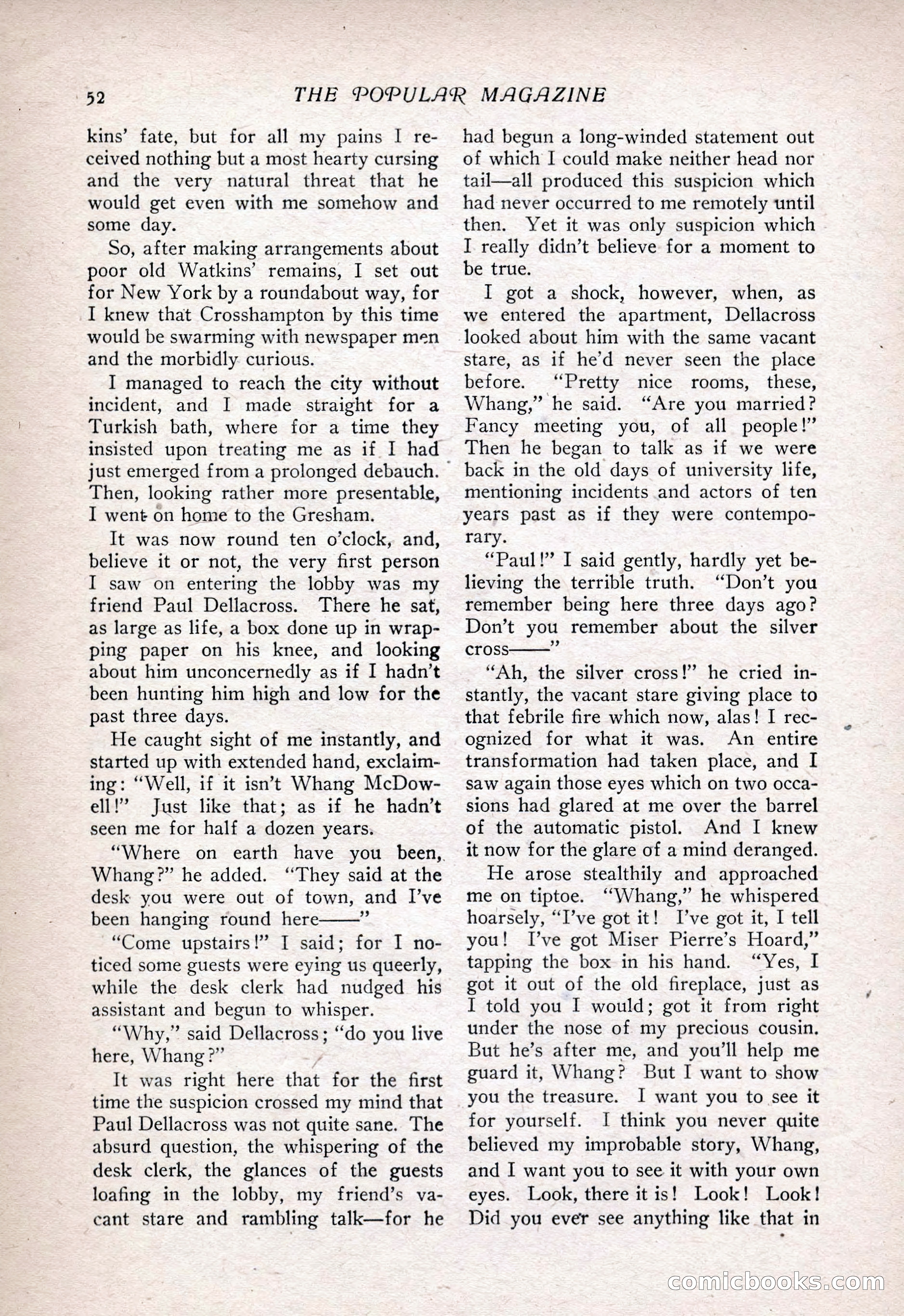 The Popular Magazine, Vol. 35, No. 6 — page 62 of 252