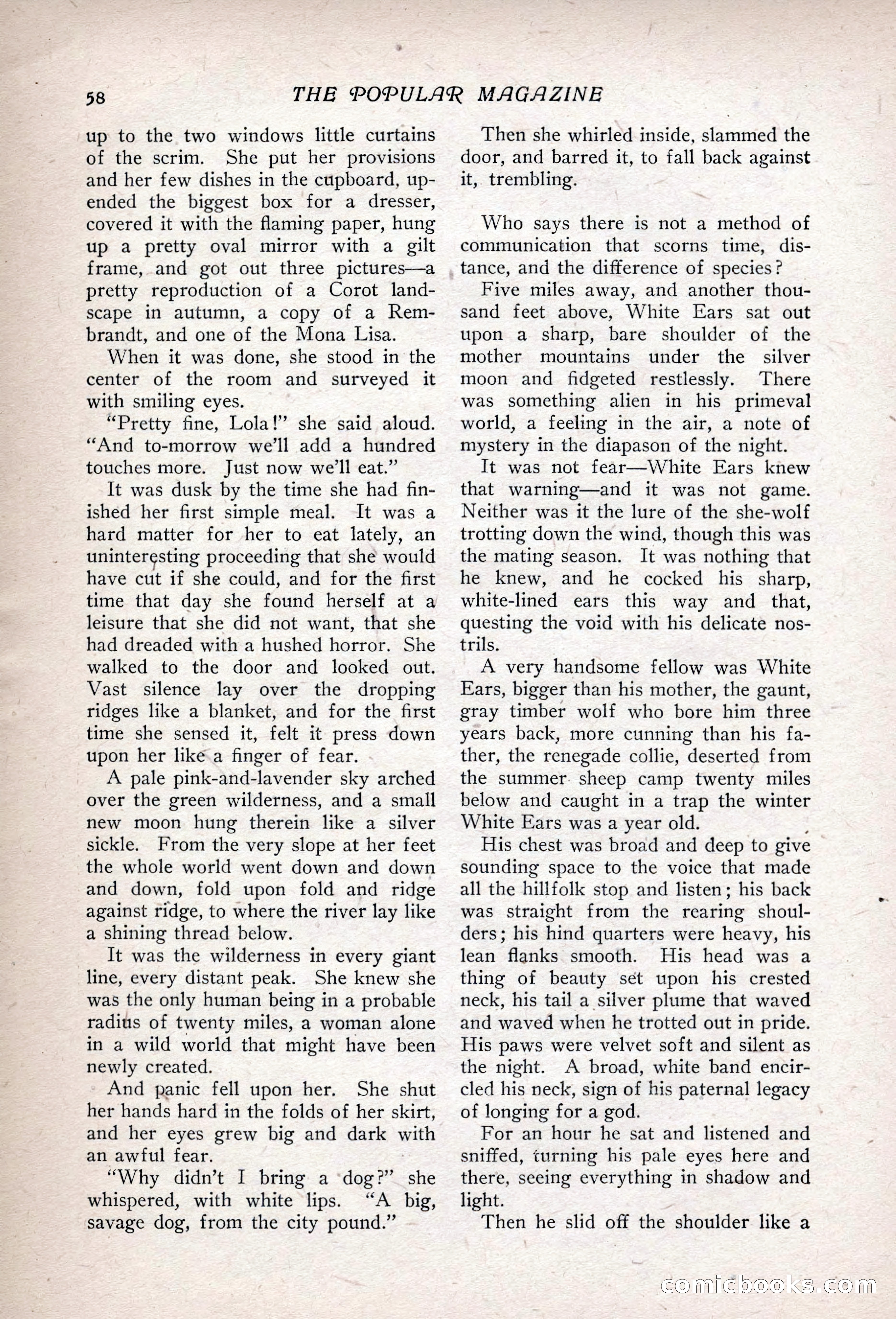 The Popular Magazine, Vol. 35, No. 6 — page 68 of 252