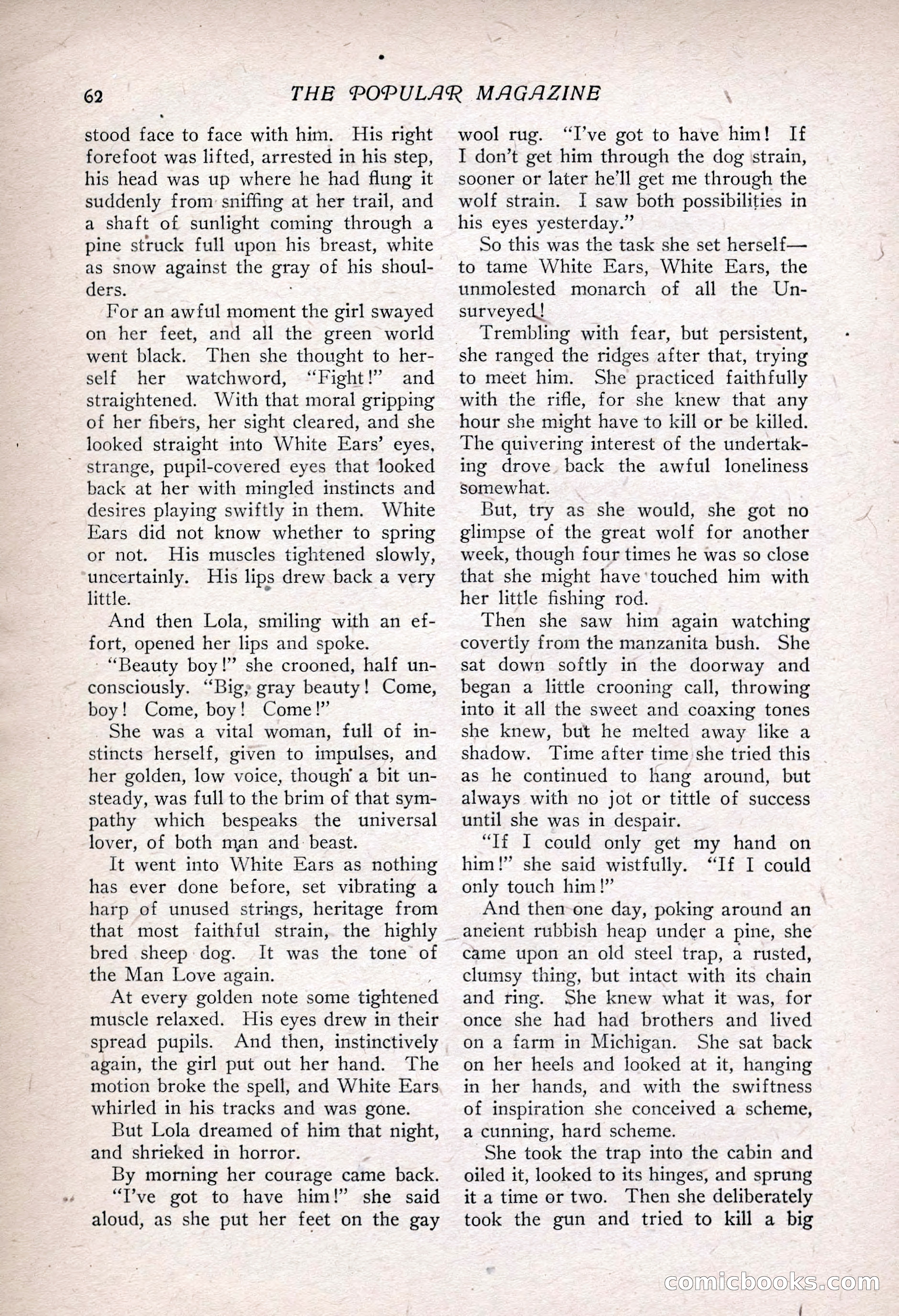 The Popular Magazine, Vol. 35, No. 6 — page 72 of 252