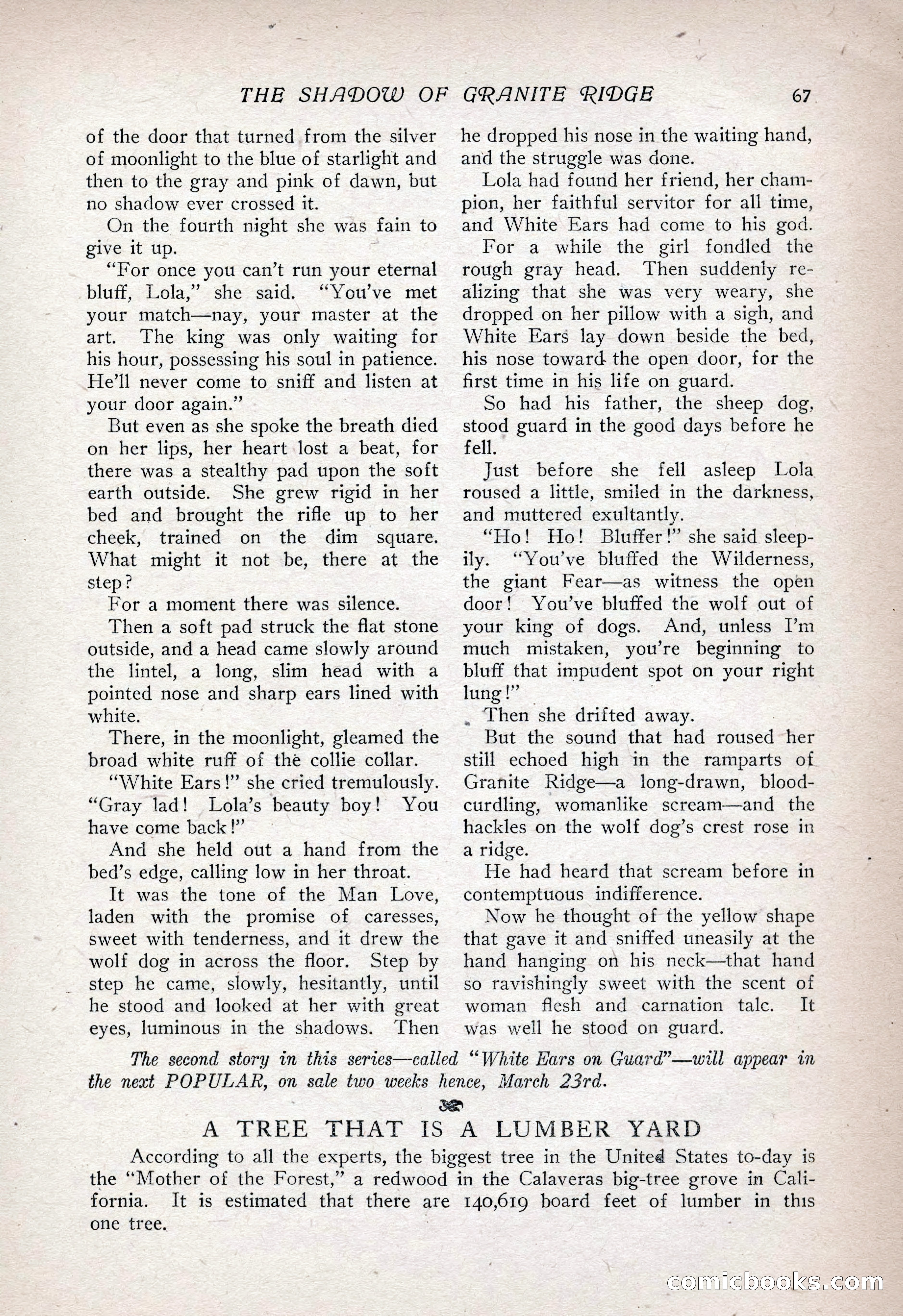 The Popular Magazine, Vol. 35, No. 6 — page 77 of 252