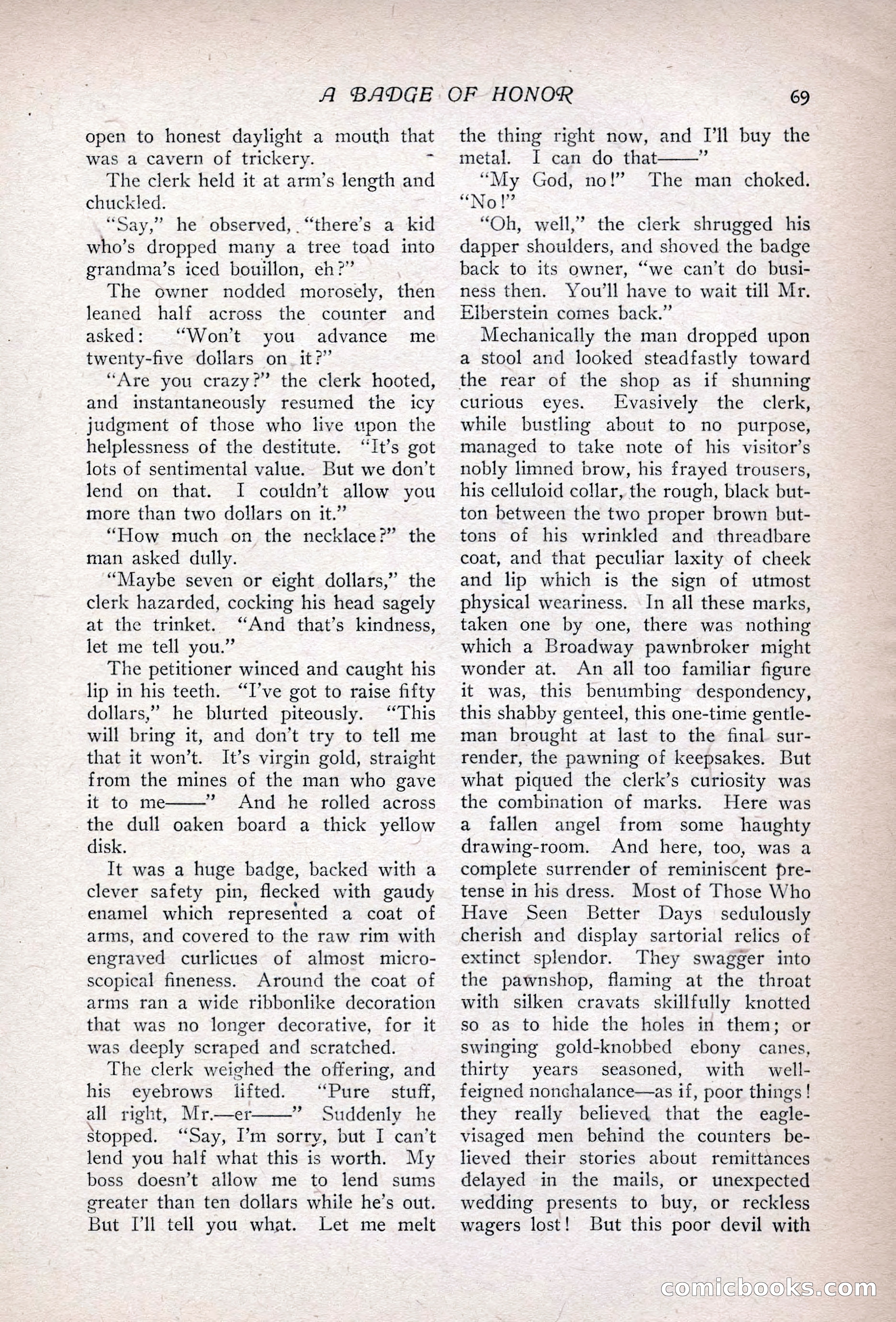 The Popular Magazine, Vol. 35, No. 6 — page 79 of 252
