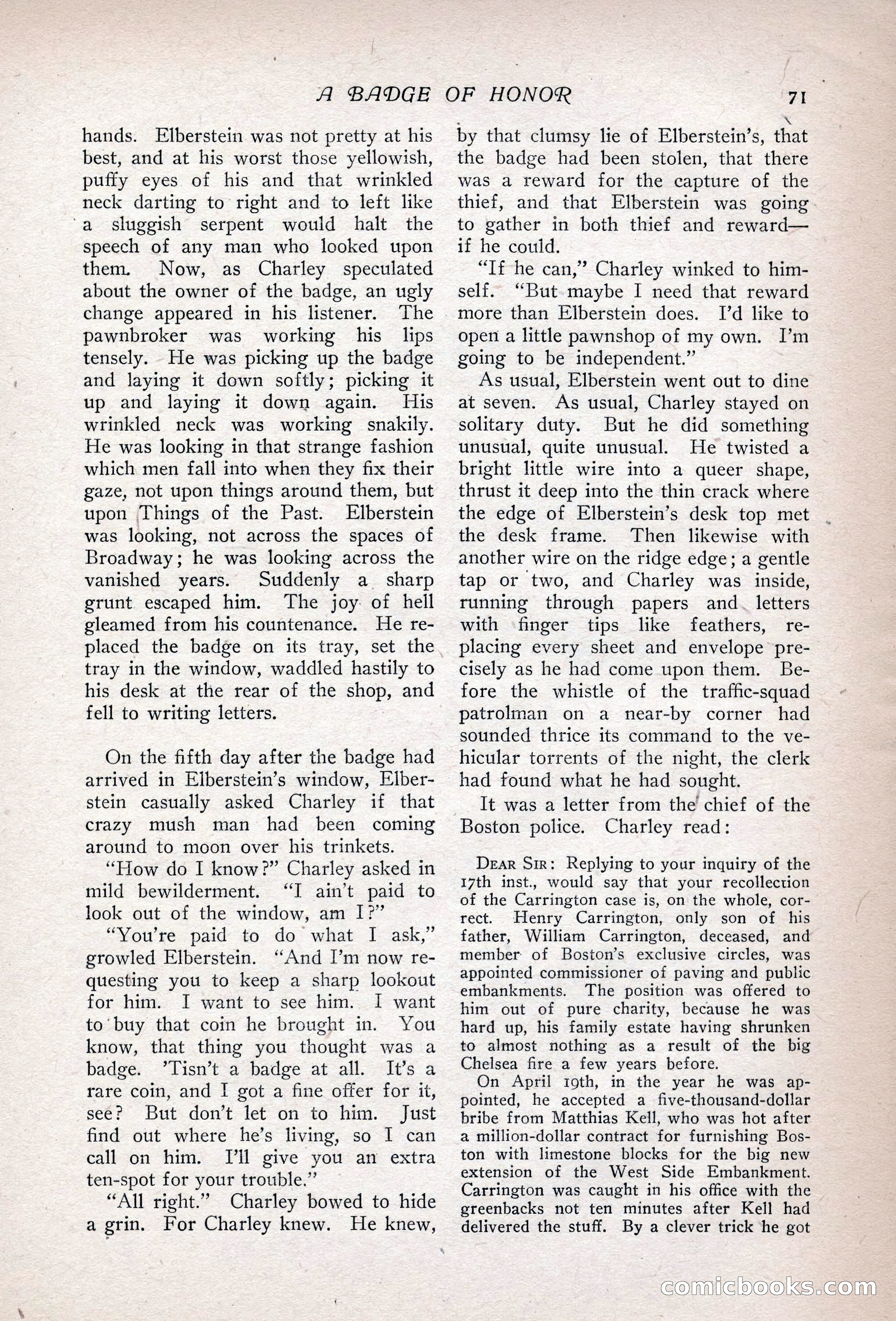The Popular Magazine, Vol. 35, No. 6 — page 81 of 252
