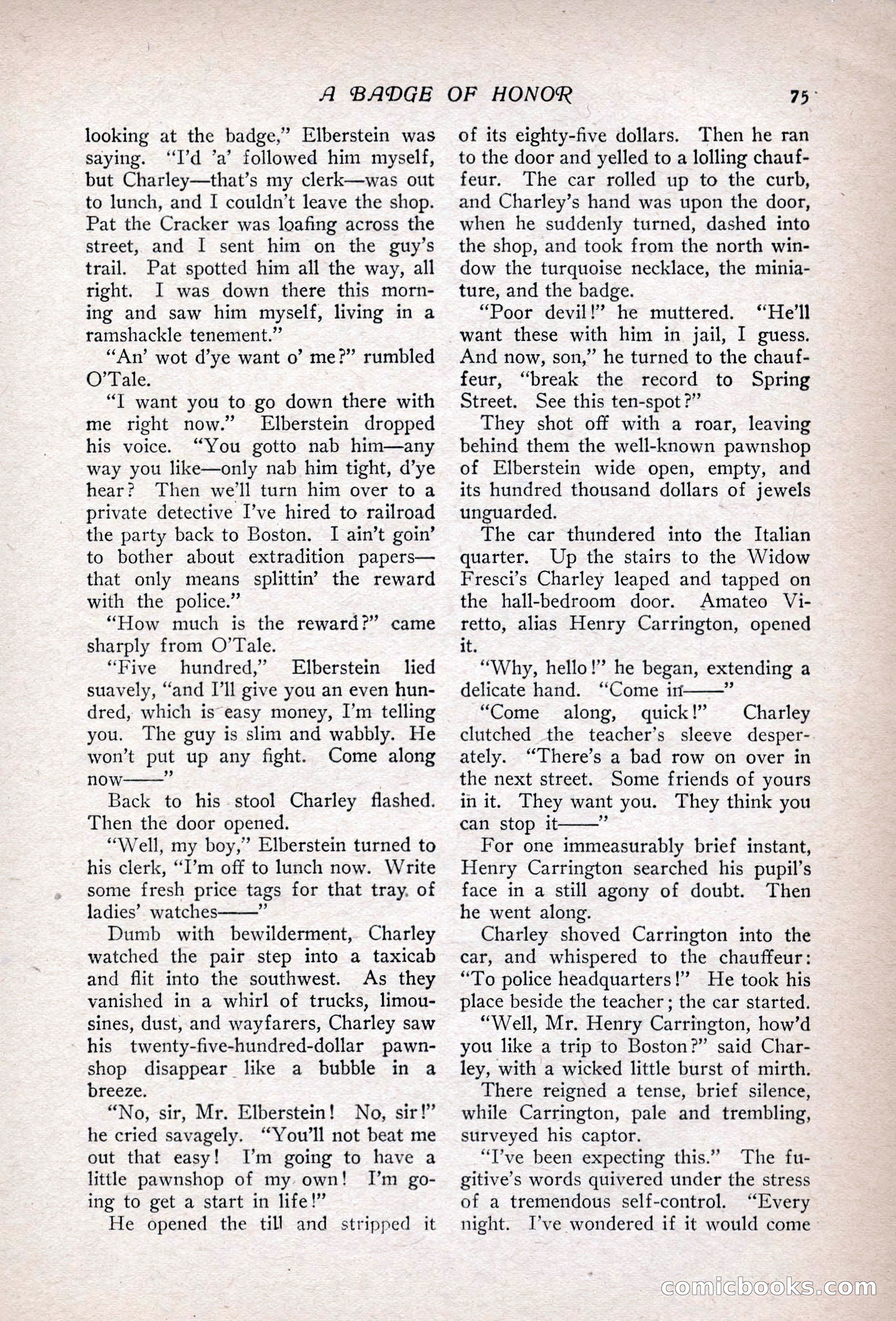 The Popular Magazine, Vol. 35, No. 6 — page 85 of 252
