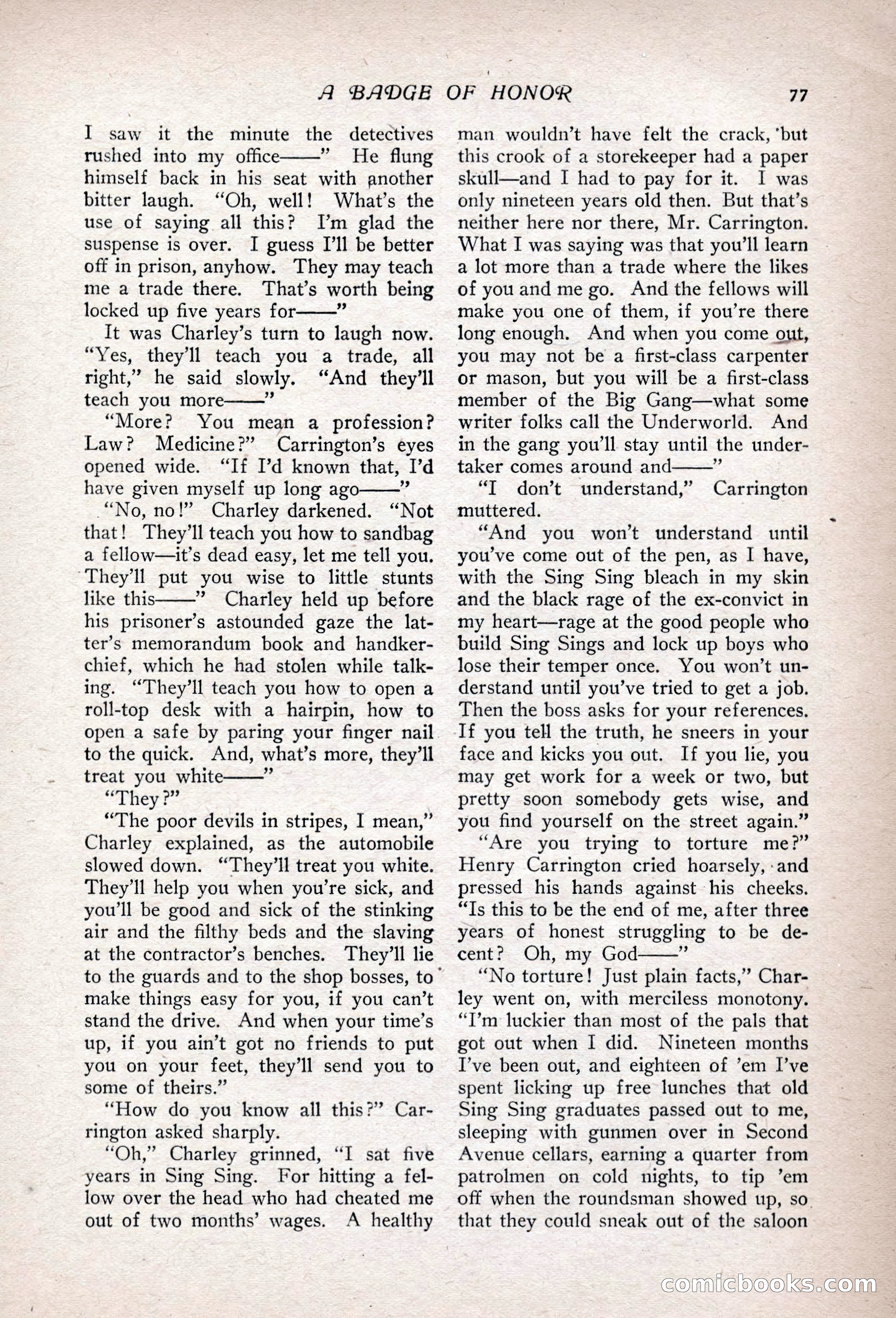 The Popular Magazine, Vol. 35, No. 6 — page 87 of 252