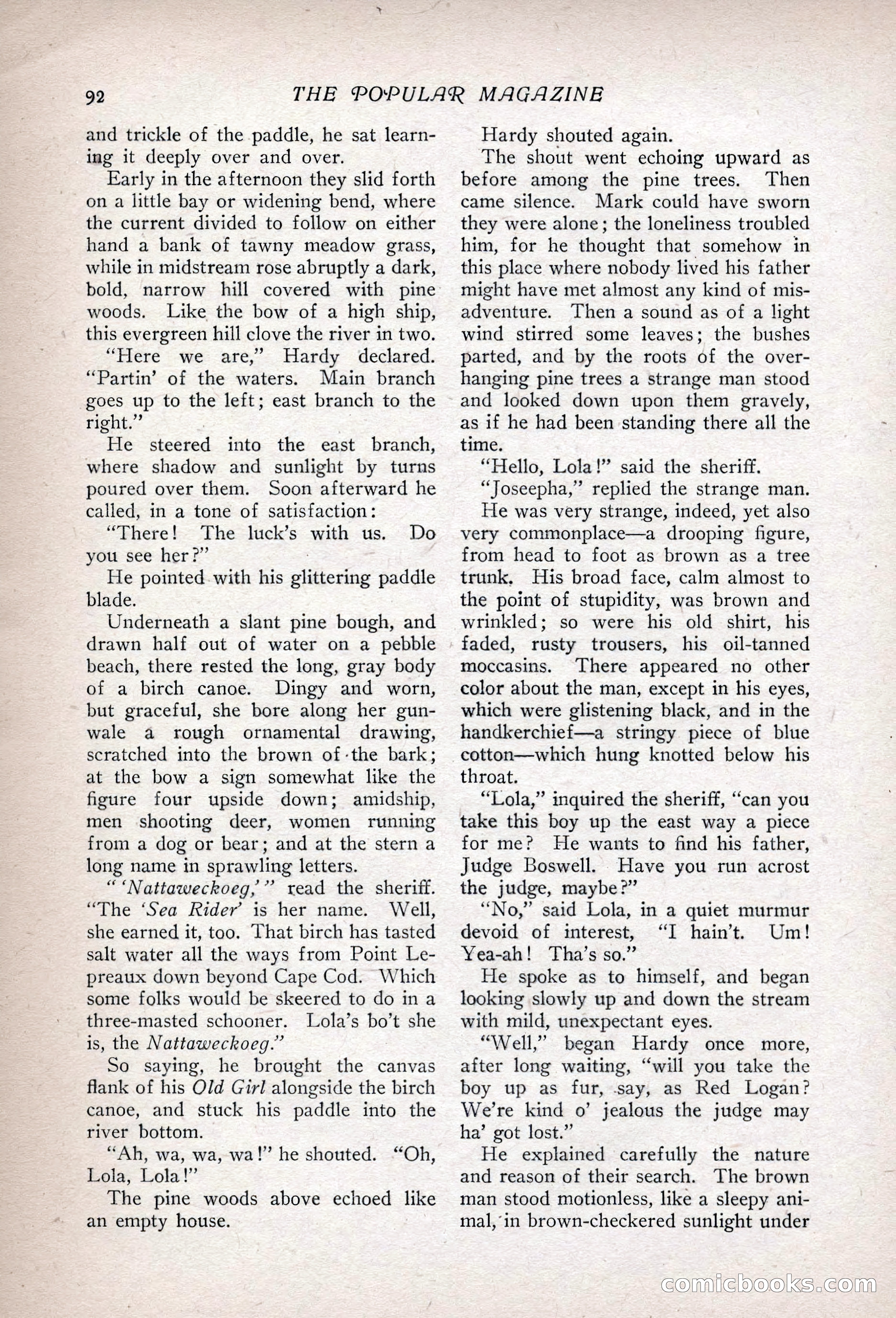 The Popular Magazine, Vol. 35, No. 6 — page 102 of 252