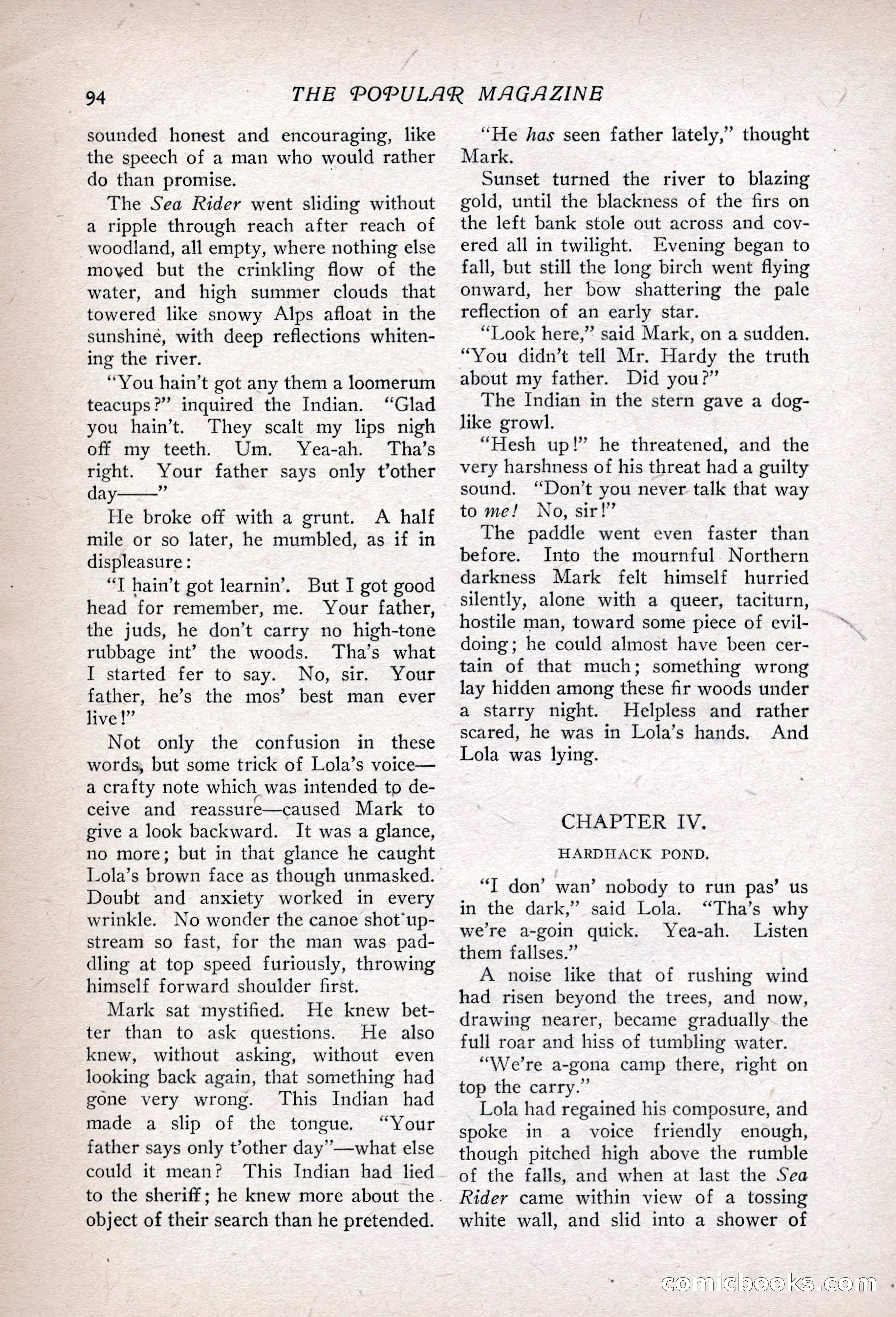 The Popular Magazine, Vol. 35, No. 6 — page 104 of 252