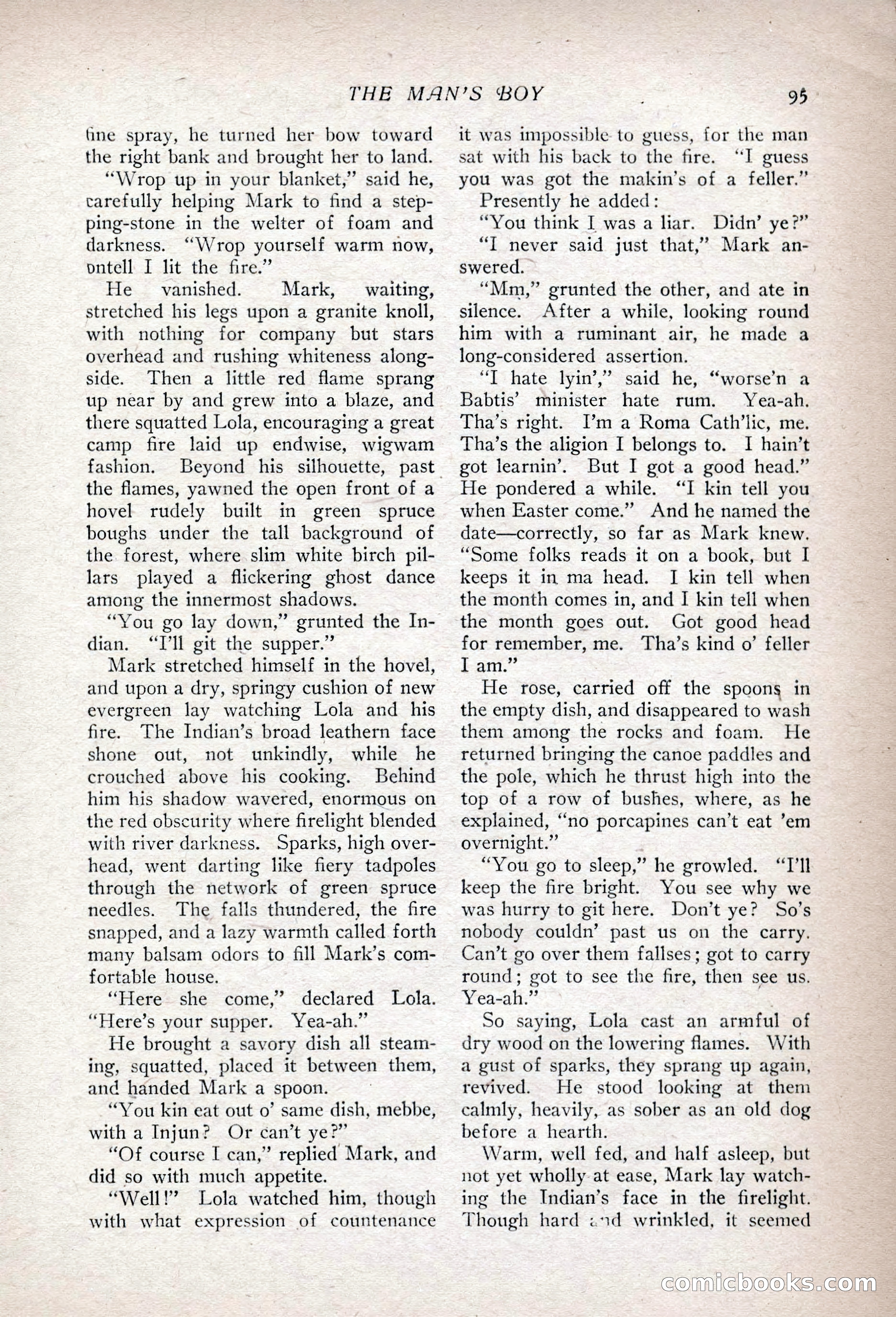 The Popular Magazine, Vol. 35, No. 6 — page 105 of 252
