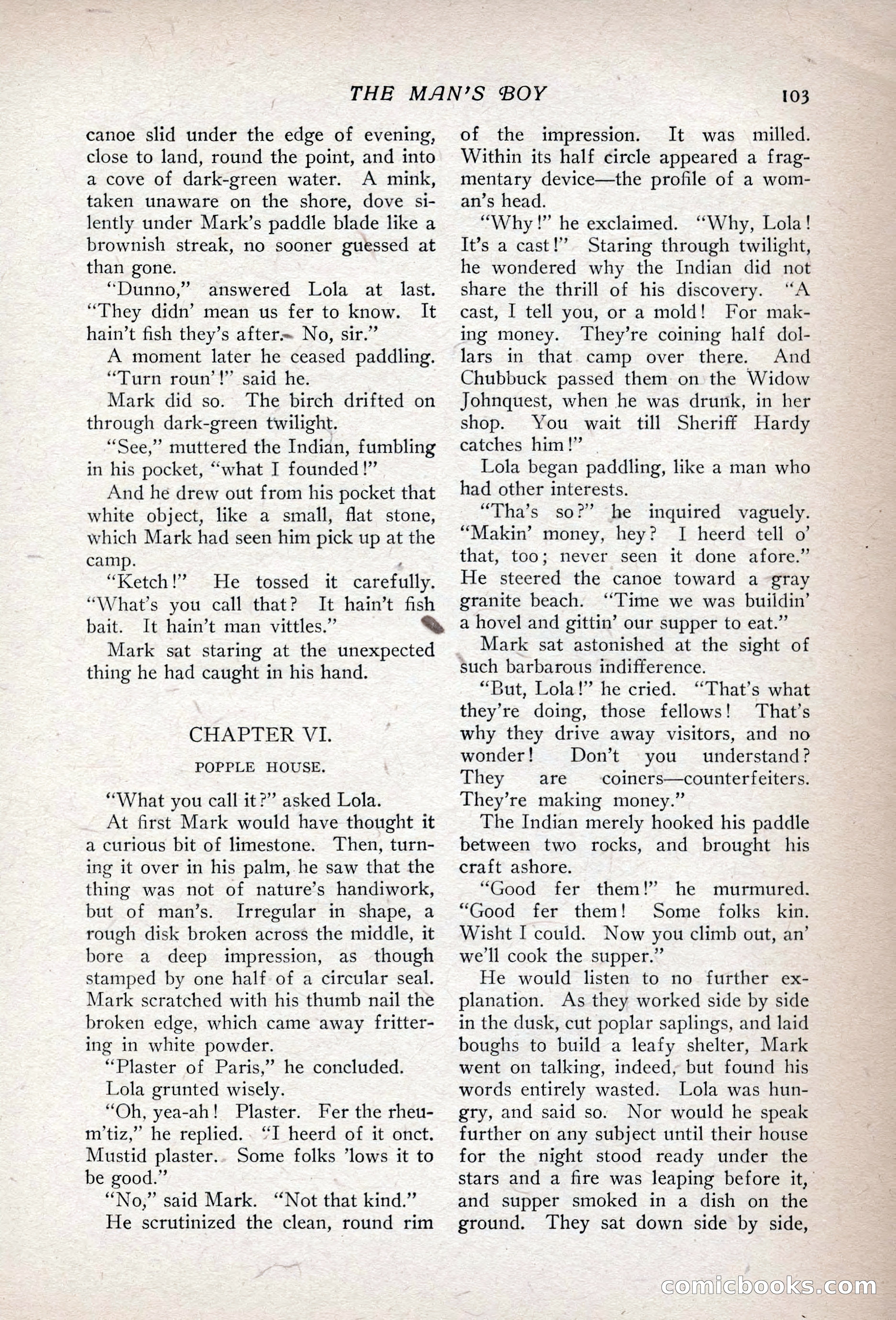 The Popular Magazine, Vol. 35, No. 6 — page 113 of 252