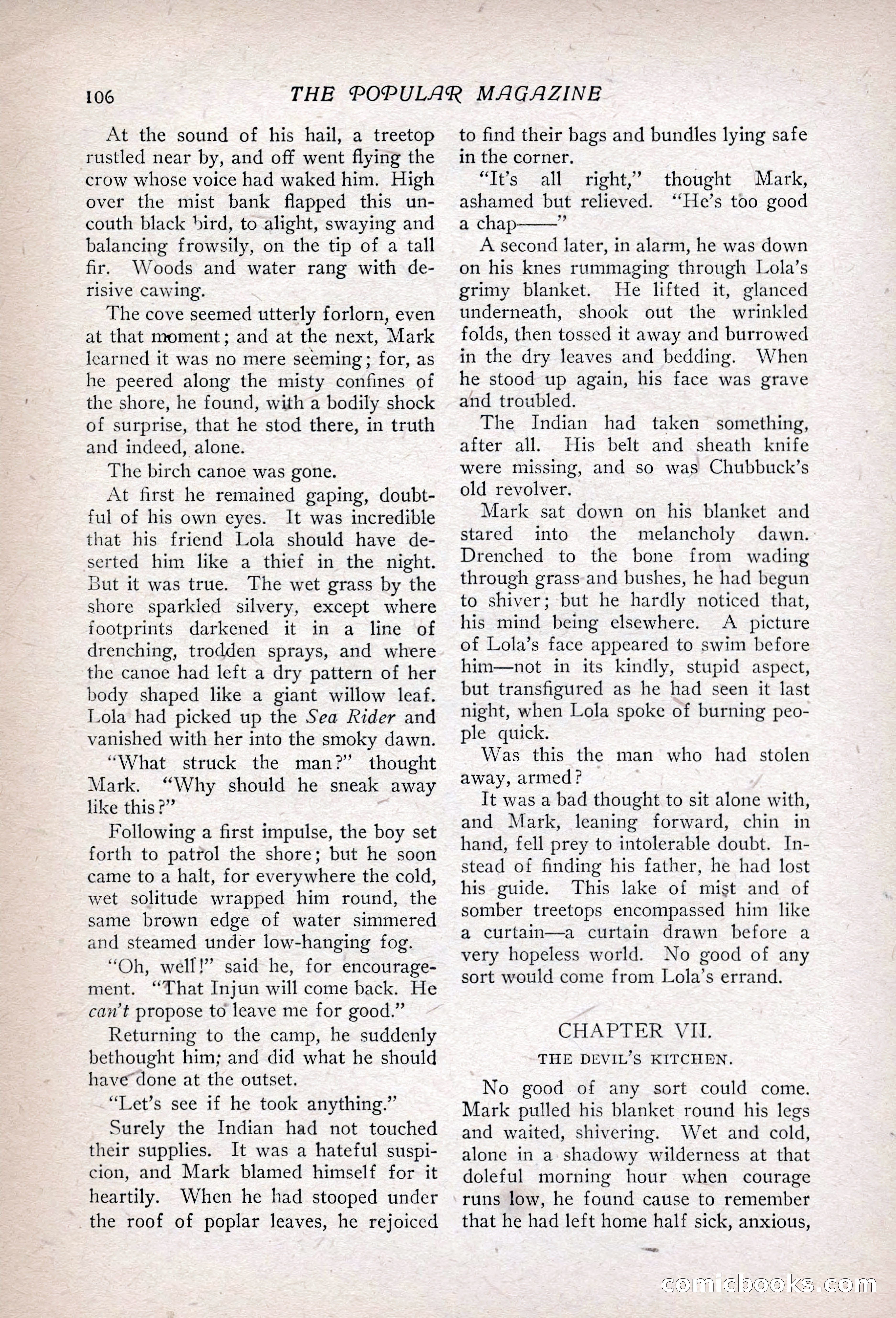 The Popular Magazine, Vol. 35, No. 6 — page 116 of 252