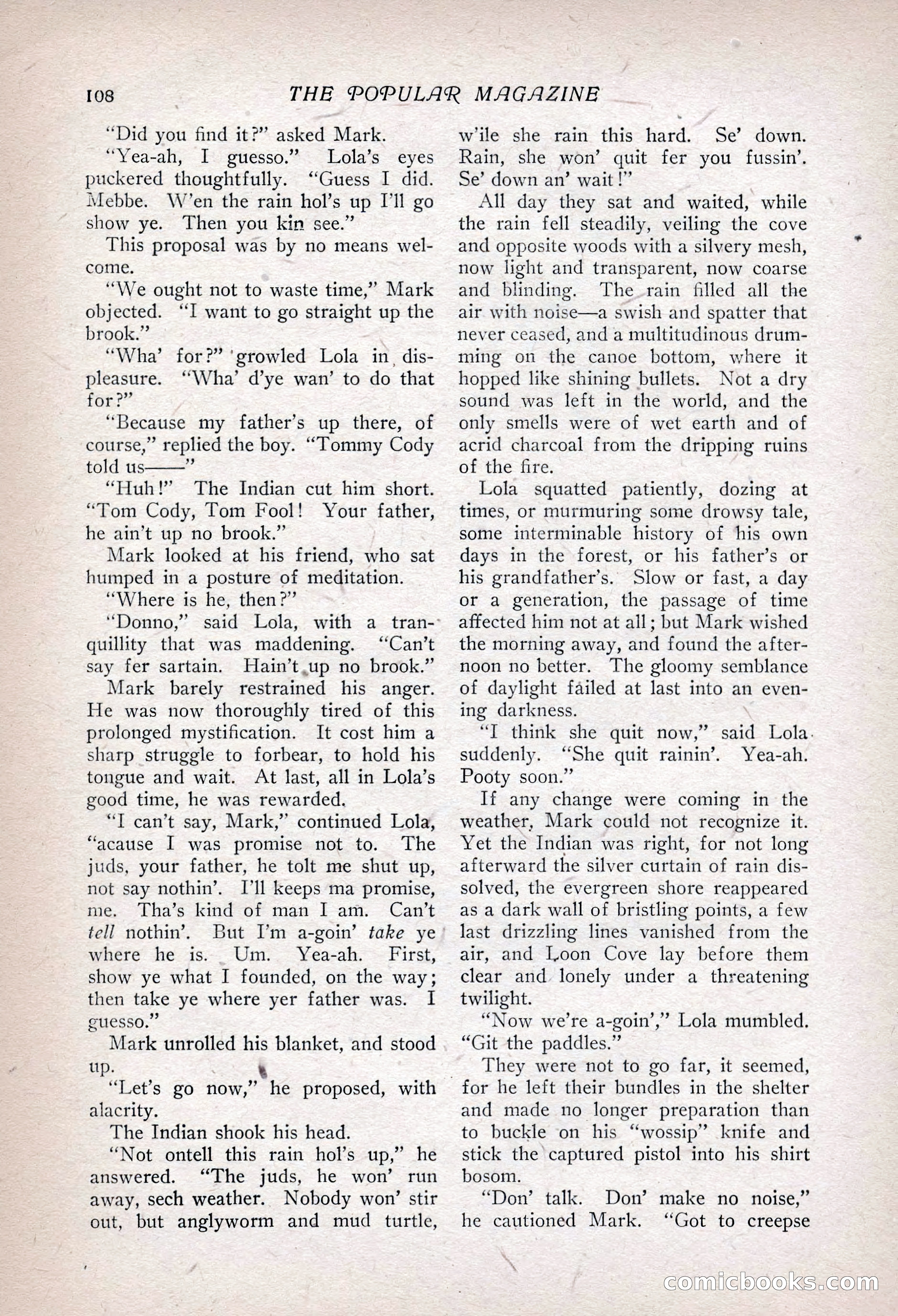 The Popular Magazine, Vol. 35, No. 6 — page 118 of 252