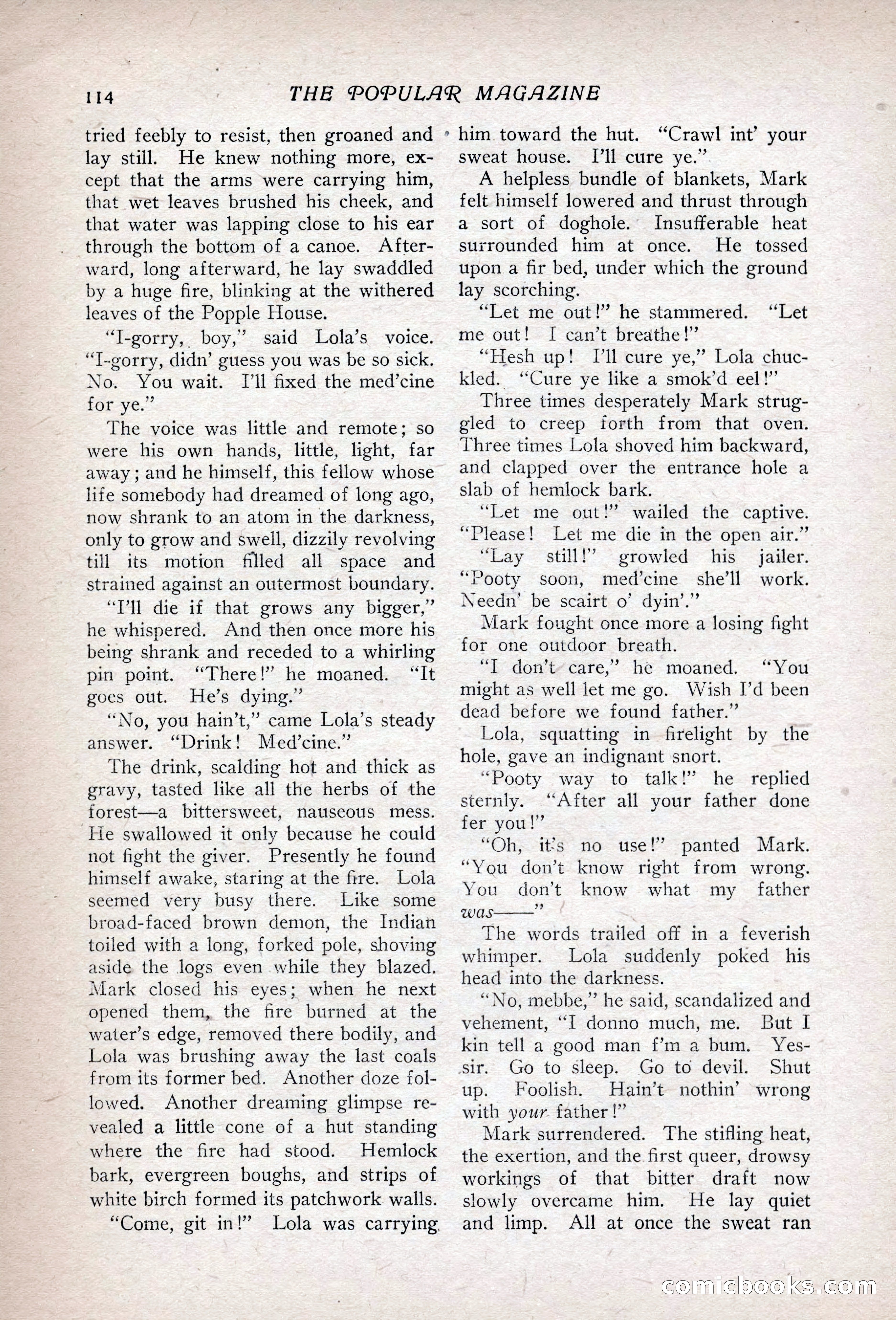 The Popular Magazine, Vol. 35, No. 6 — page 124 of 252