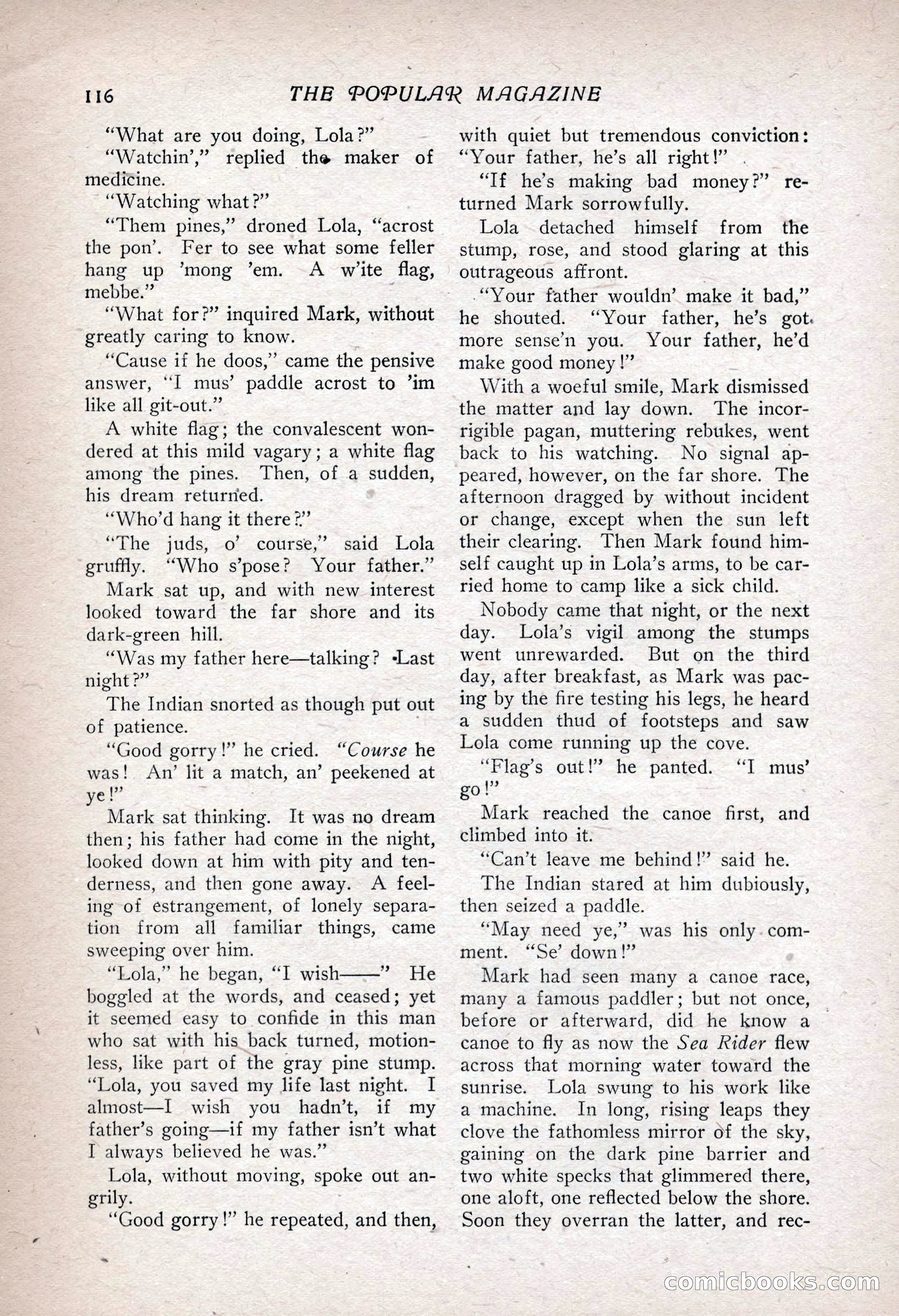The Popular Magazine, Vol. 35, No. 6 — page 126 of 252