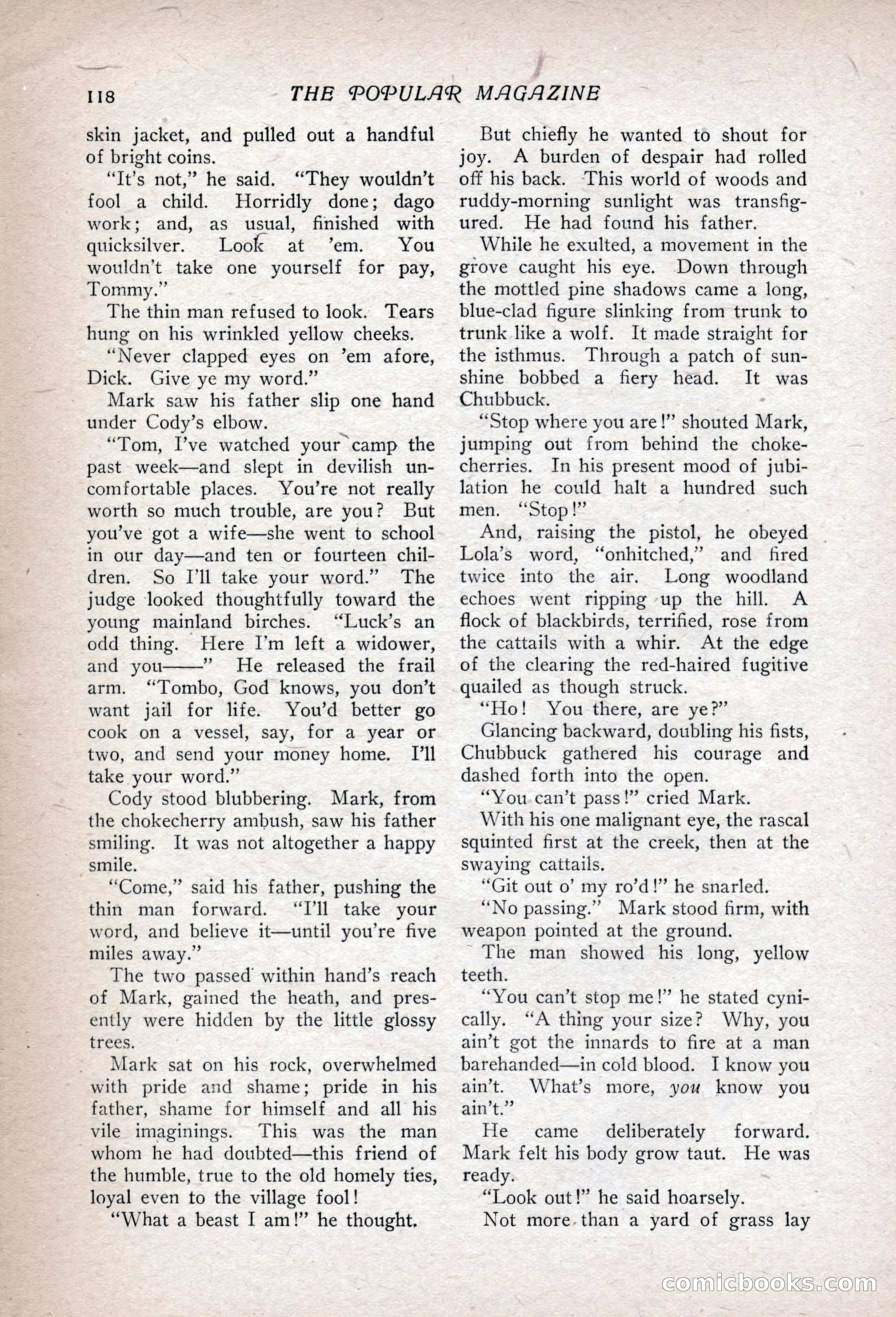 The Popular Magazine, Vol. 35, No. 6 — page 128 of 252