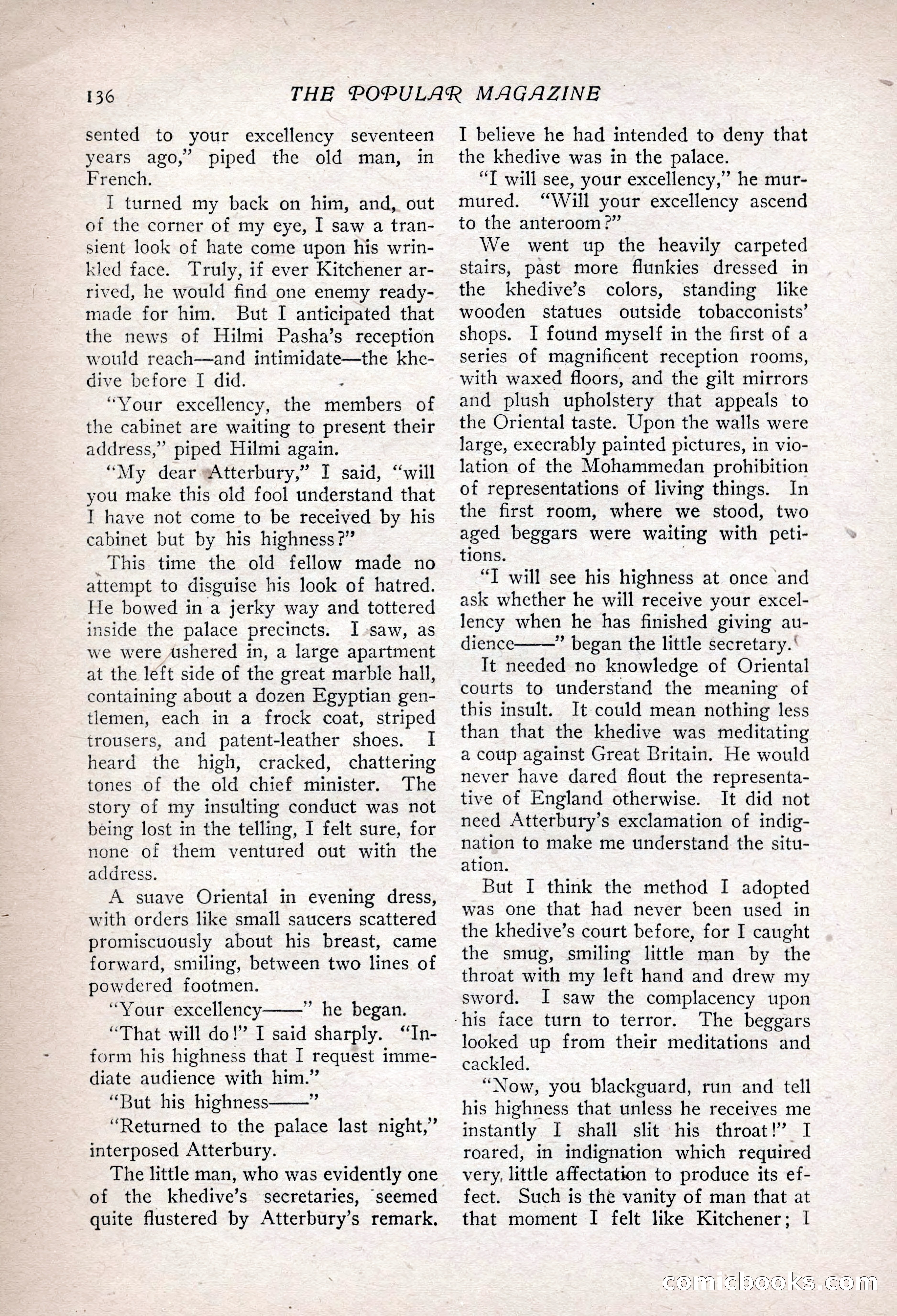 The Popular Magazine, Vol. 35, No. 6 — page 146 of 252