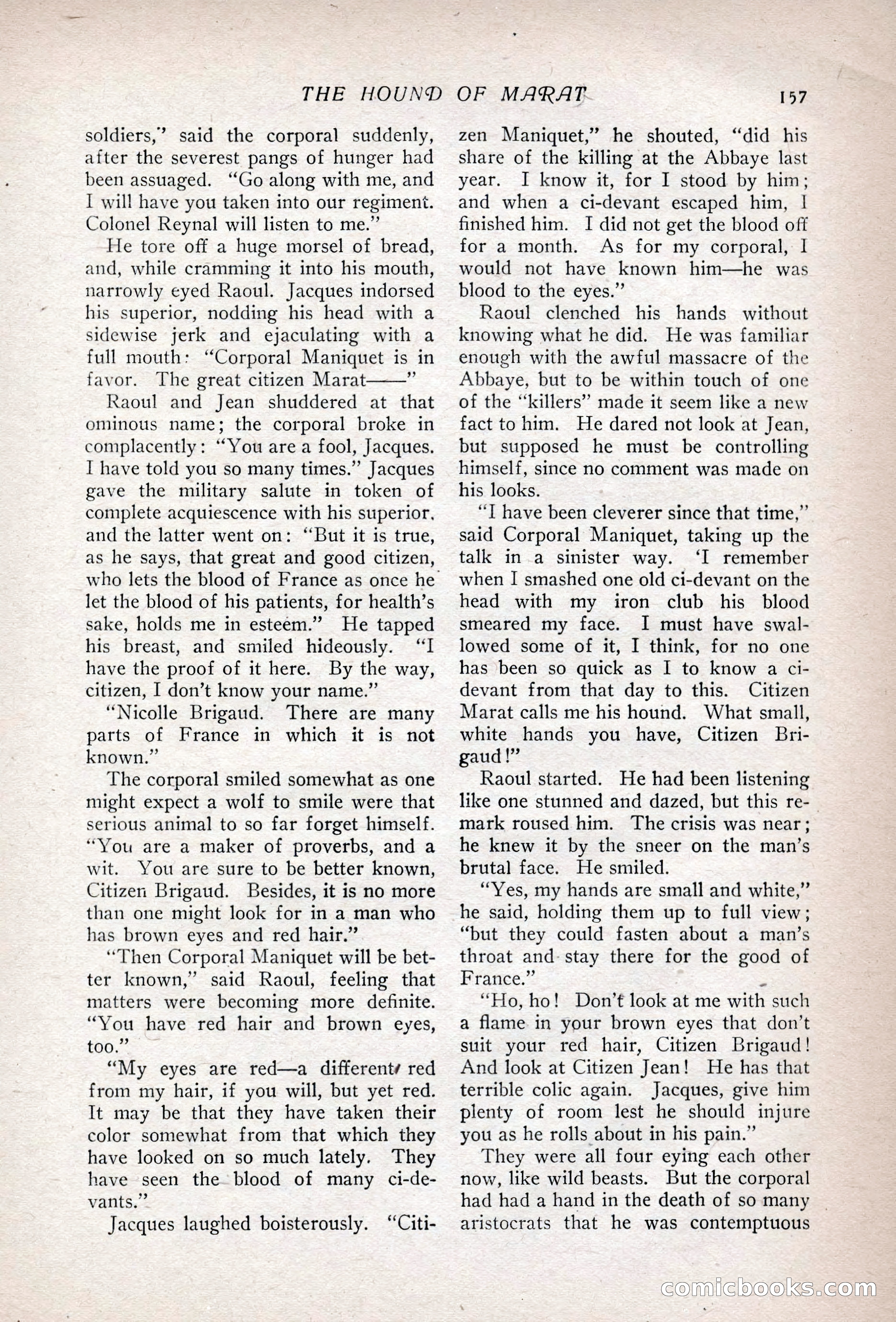 The Popular Magazine, Vol. 35, No. 6 — page 167 of 252
