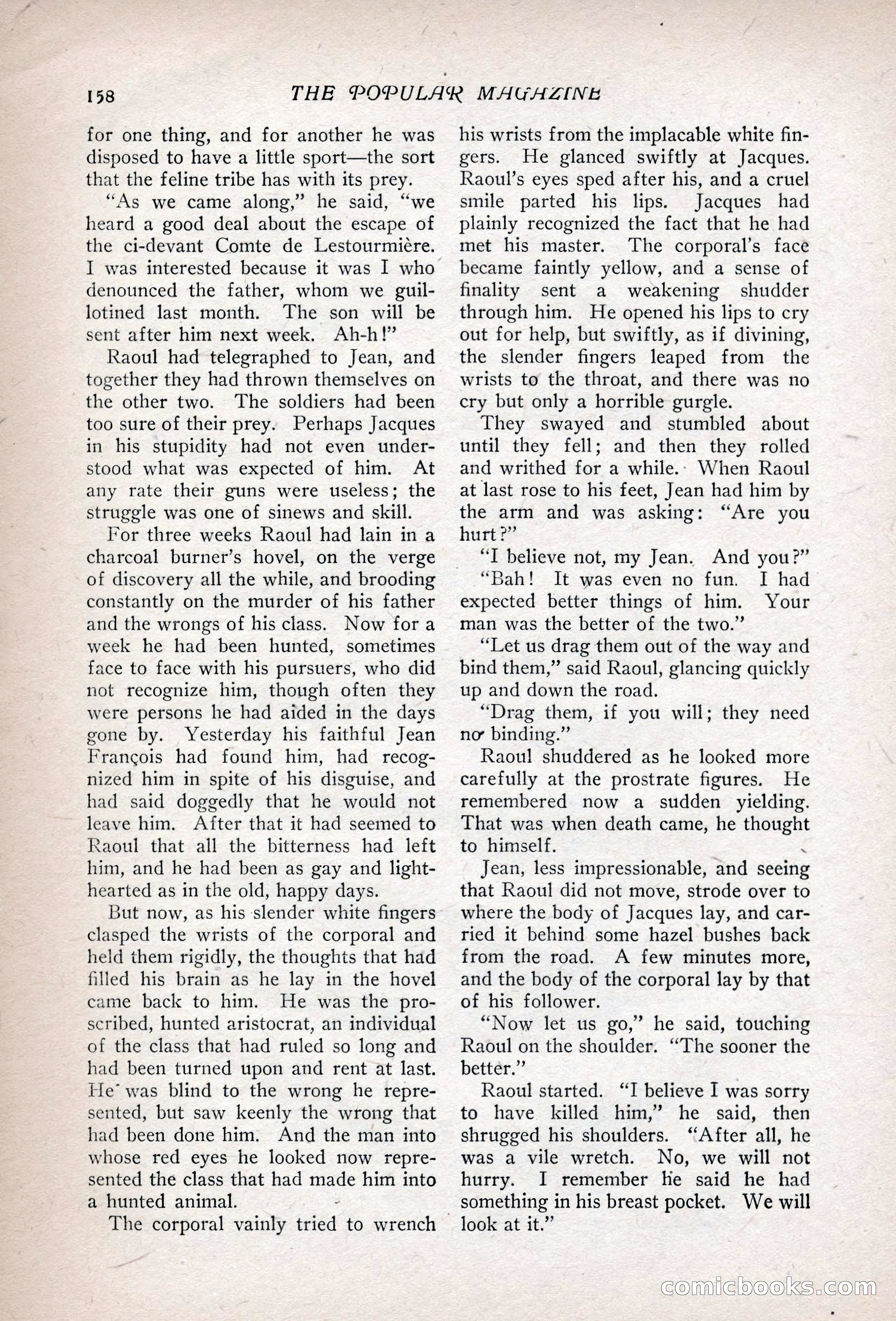 The Popular Magazine, Vol. 35, No. 6 — page 168 of 252