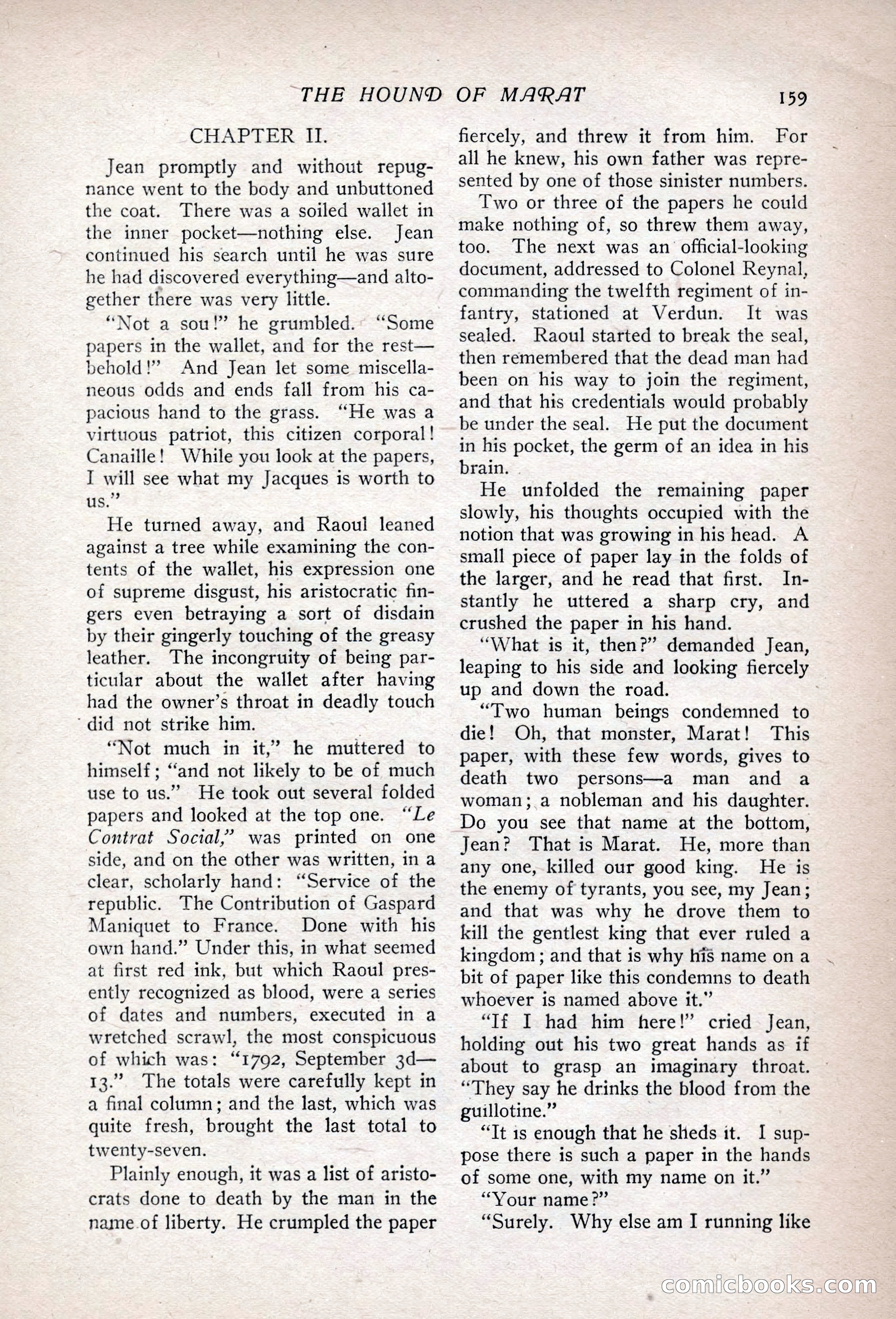 The Popular Magazine, Vol. 35, No. 6 — page 169 of 252