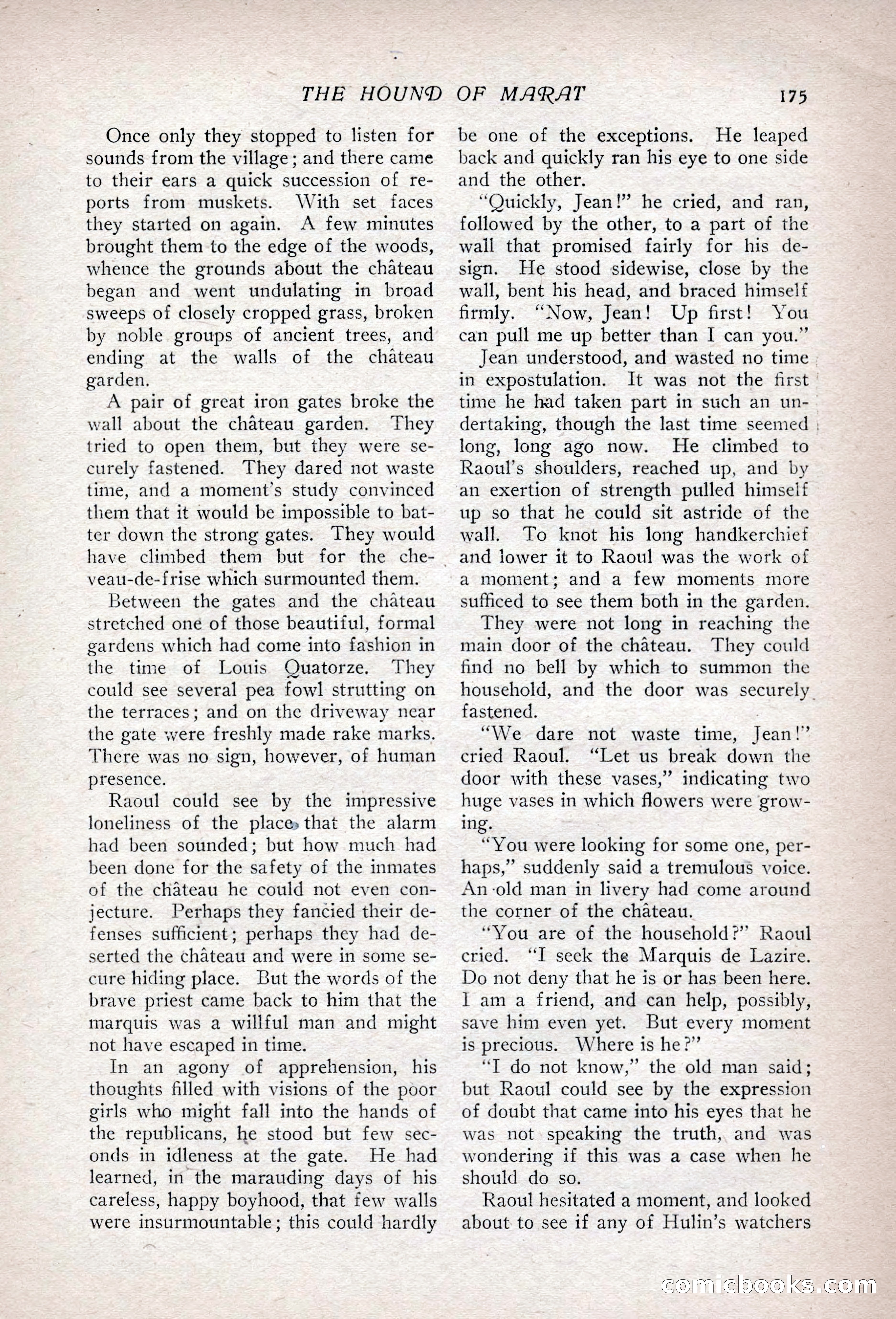 The Popular Magazine, Vol. 35, No. 6 — page 185 of 252