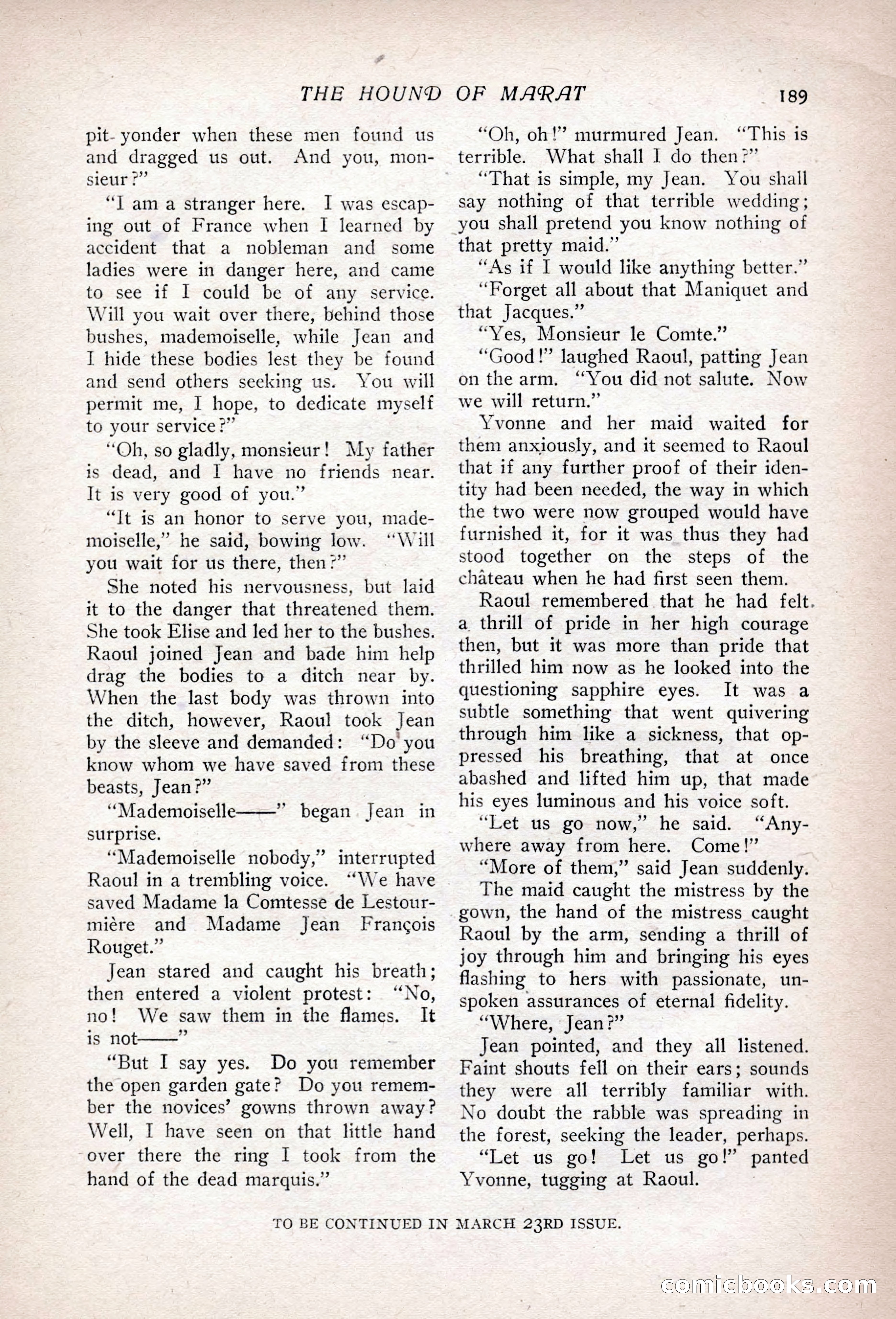 The Popular Magazine, Vol. 35, No. 6 — page 199 of 252