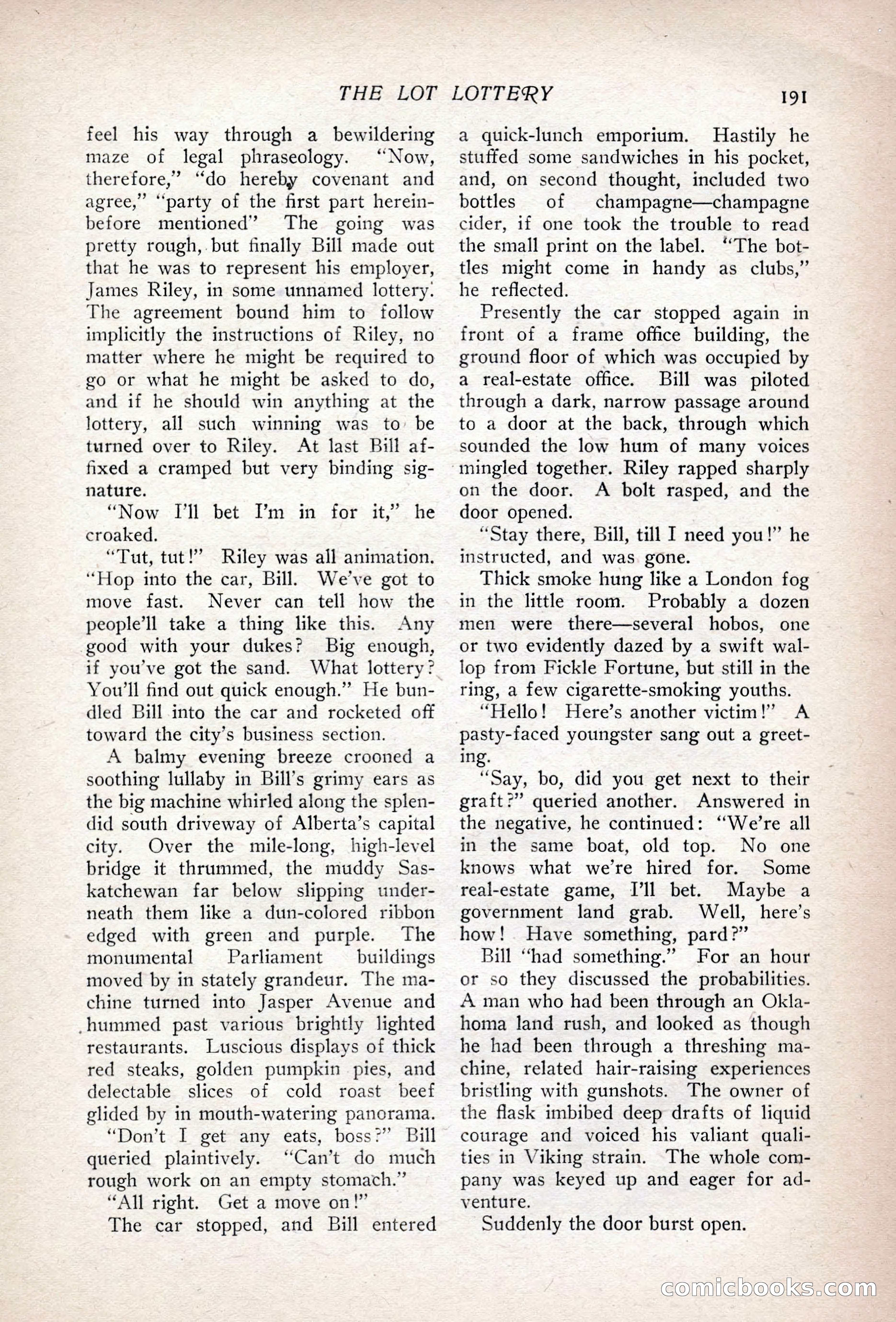 The Popular Magazine, Vol. 35, No. 6 — page 201 of 252