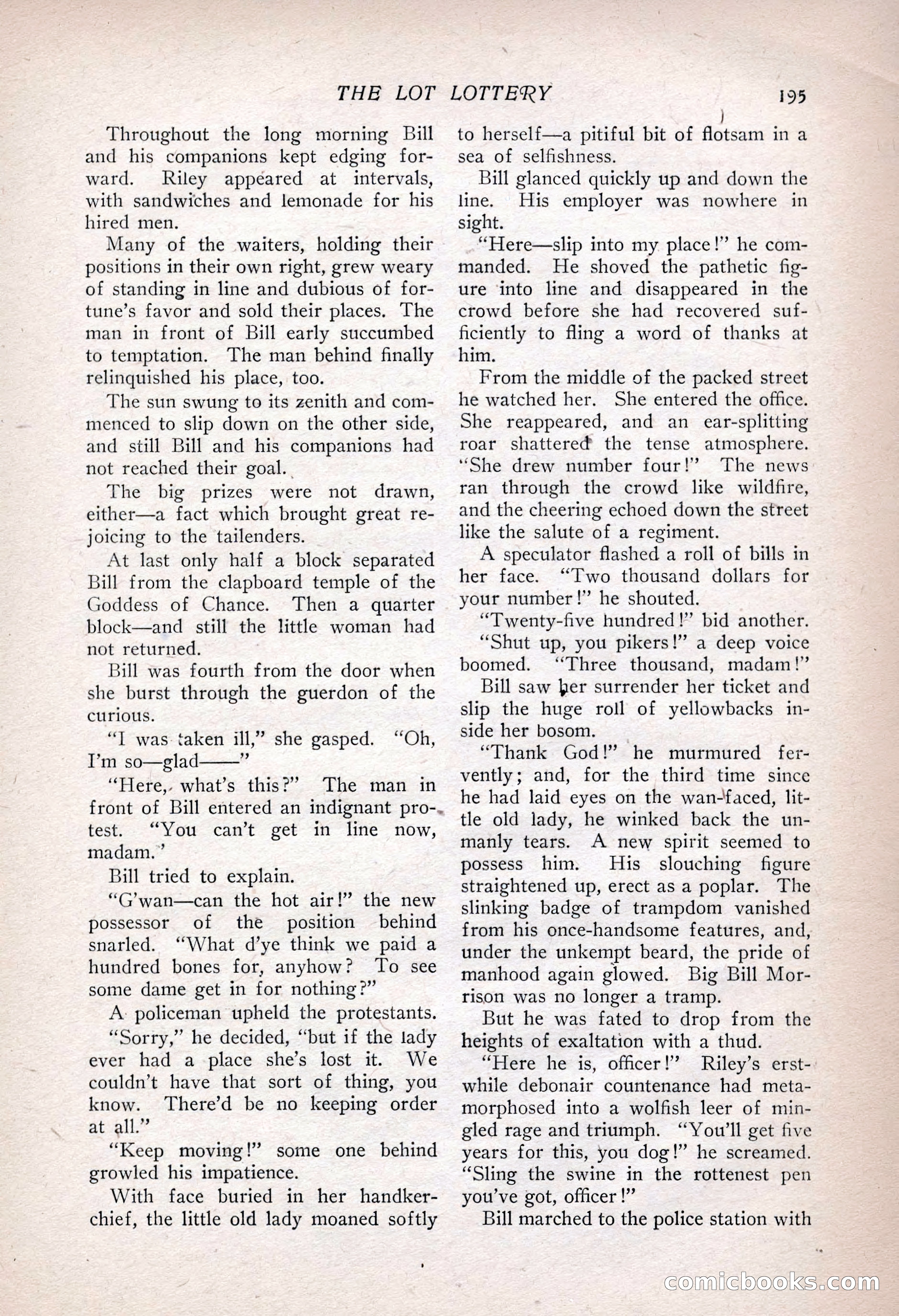 The Popular Magazine, Vol. 35, No. 6 — page 205 of 252