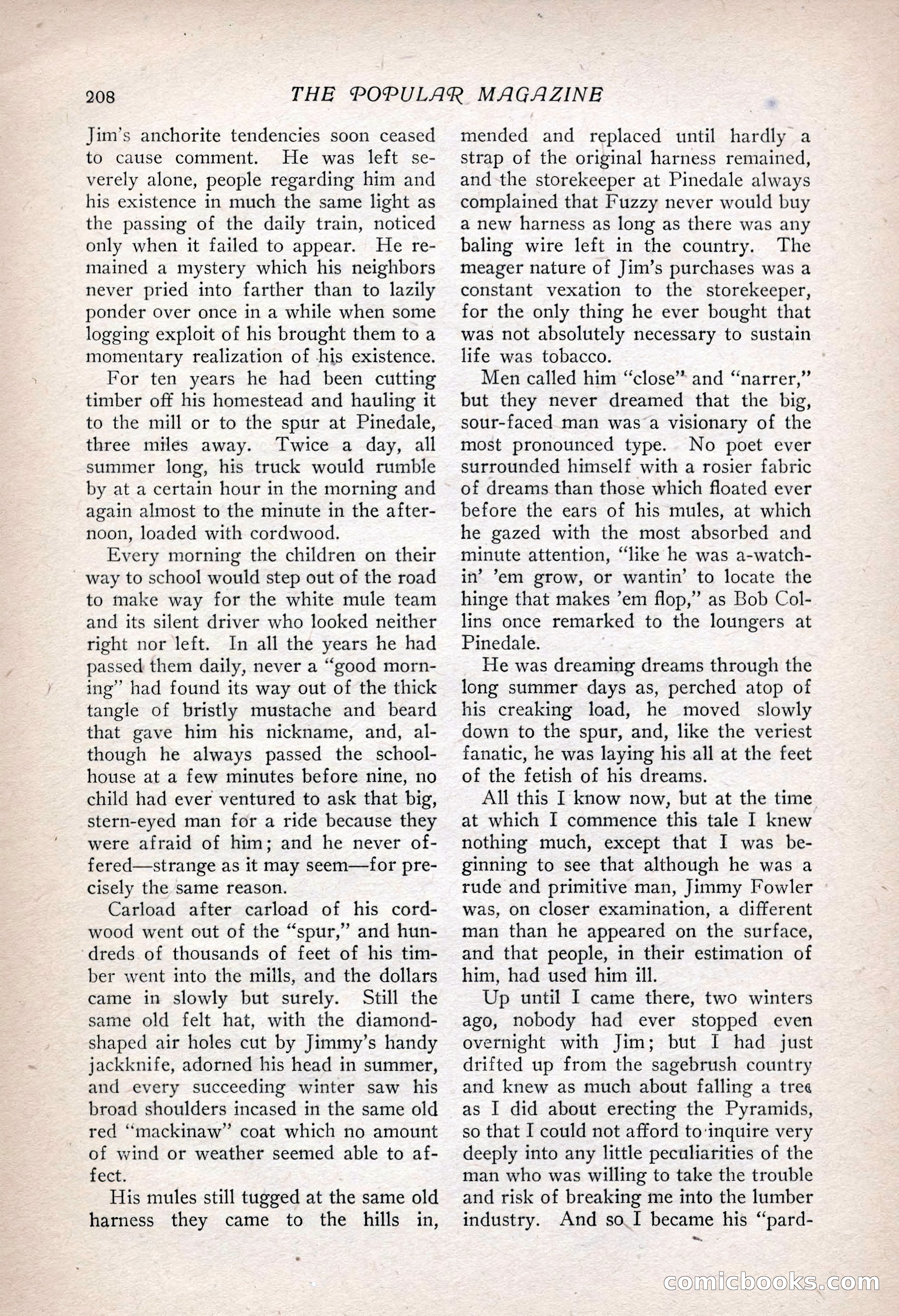 The Popular Magazine, Vol. 35, No. 6 — page 218 of 252