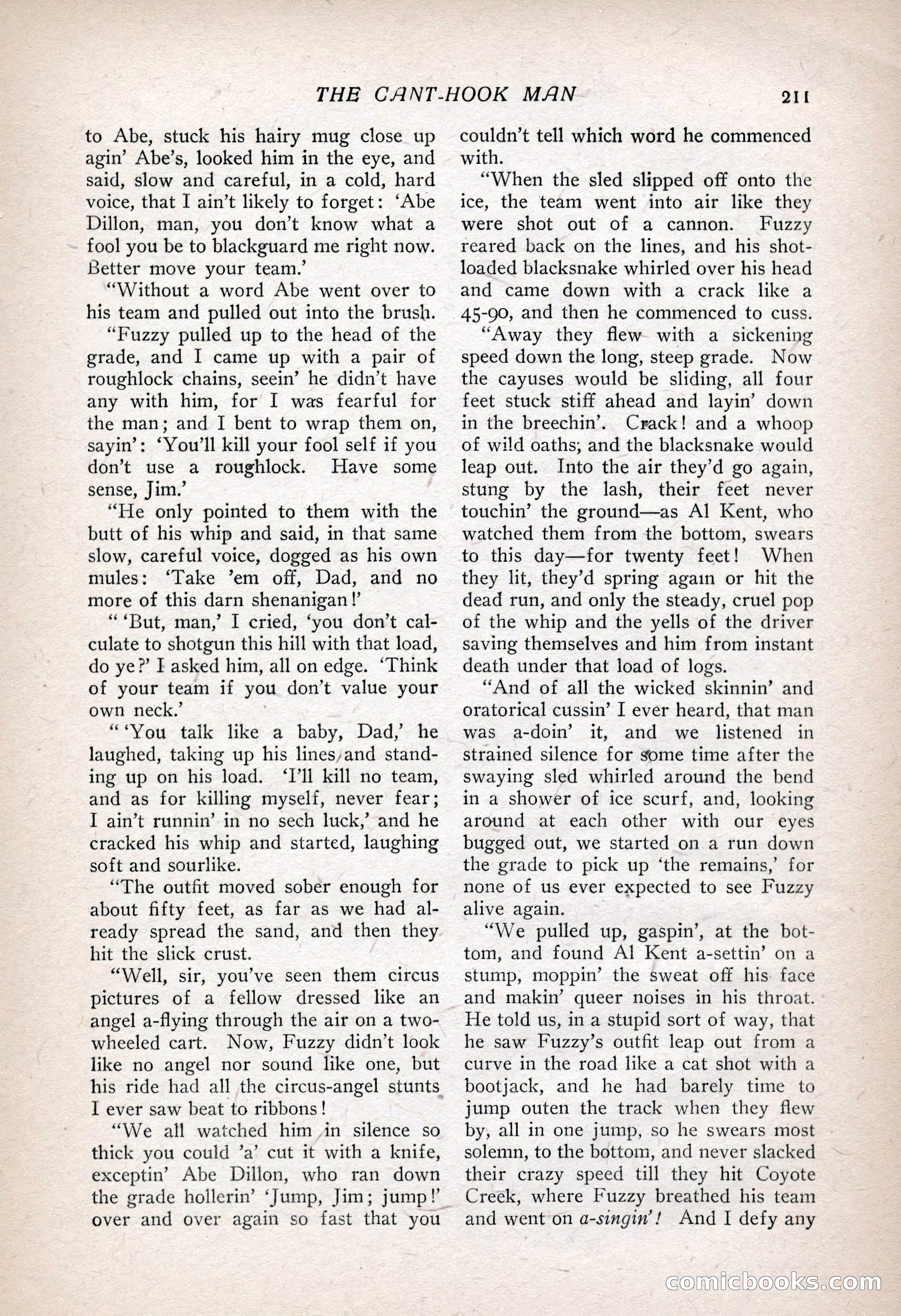 The Popular Magazine, Vol. 35, No. 6 — page 221 of 252