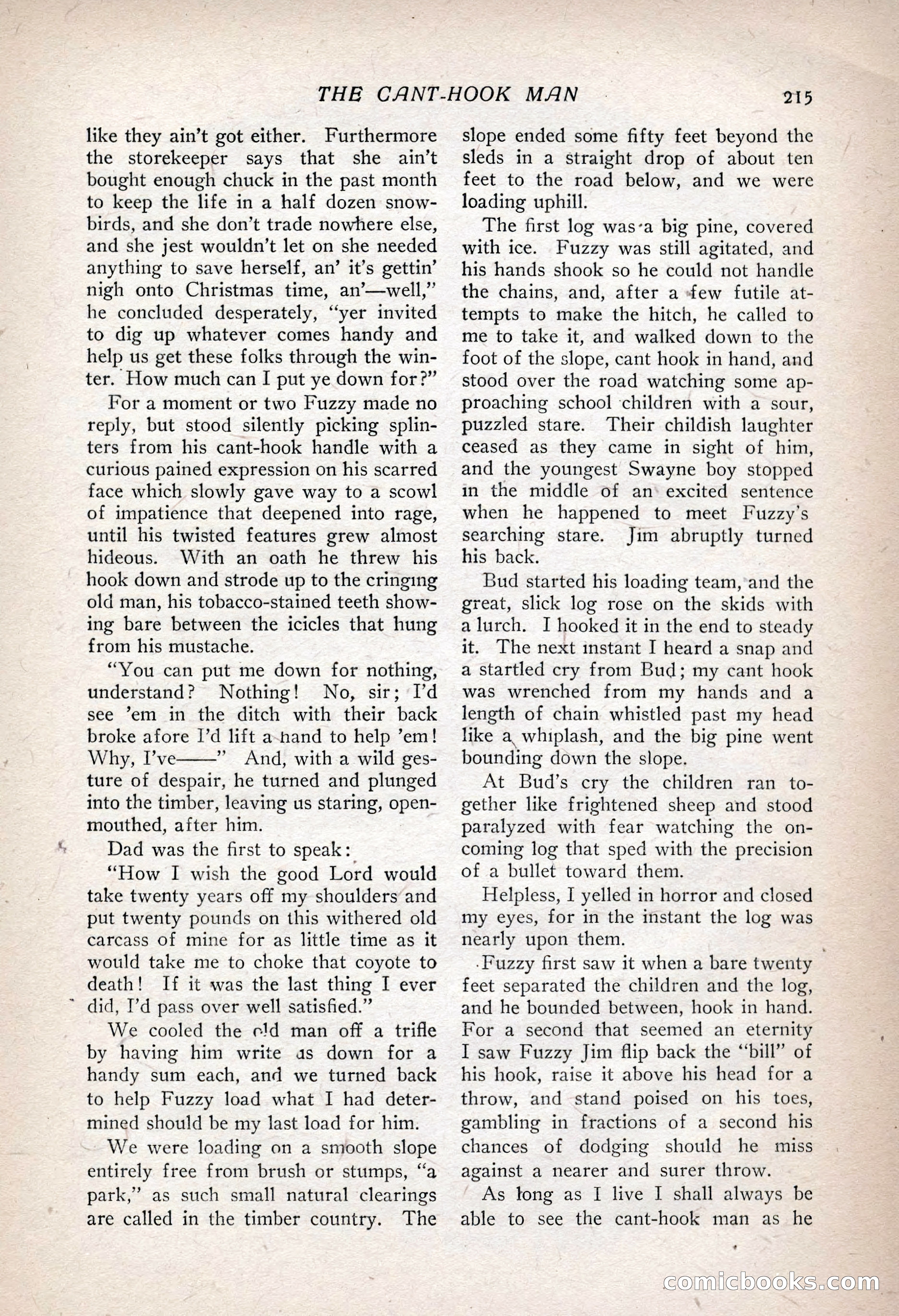 The Popular Magazine, Vol. 35, No. 6 — page 225 of 252